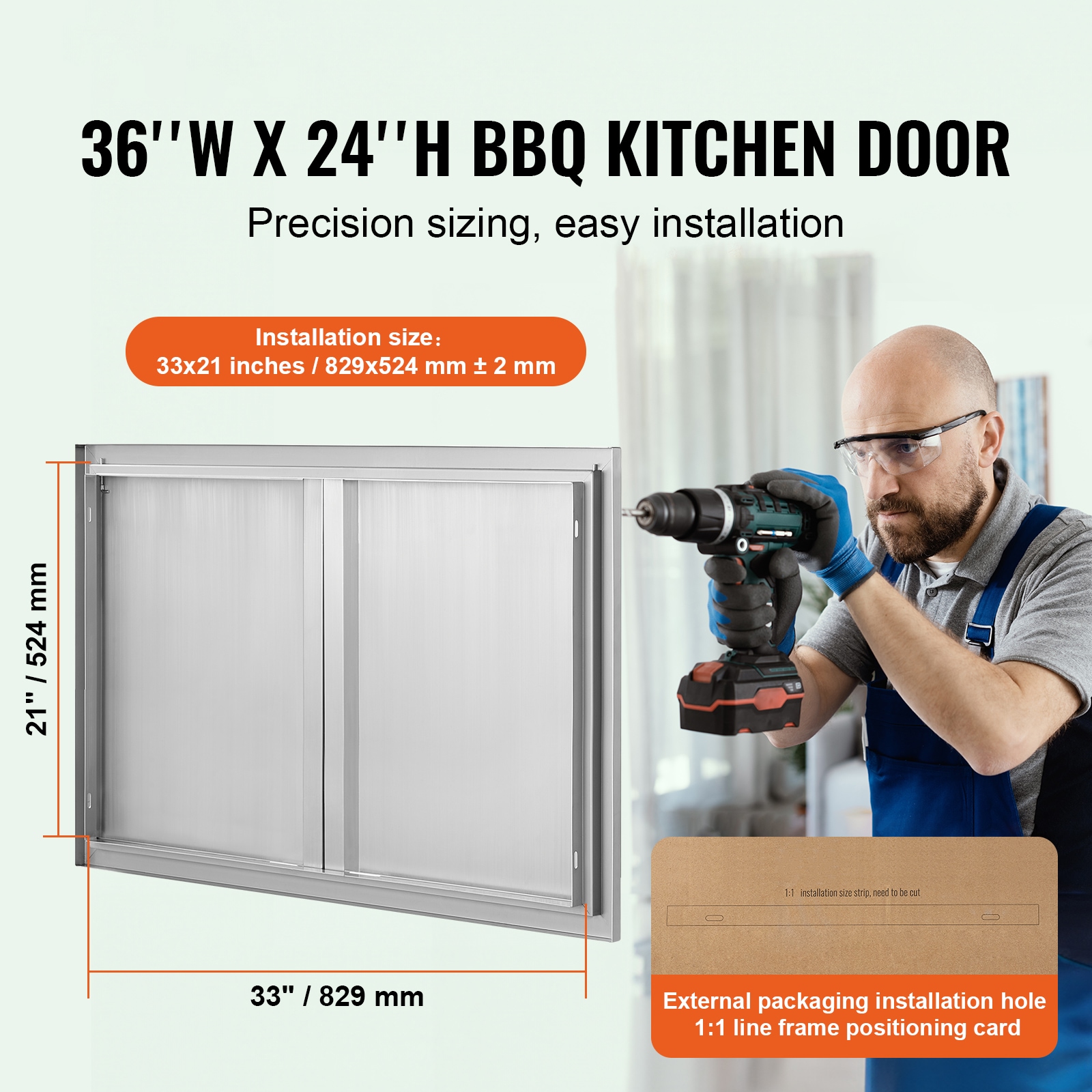 VEVOR SMABSCJMYS366SI1RV0 Builtin-Grill-Cabinet-Parts - View #5