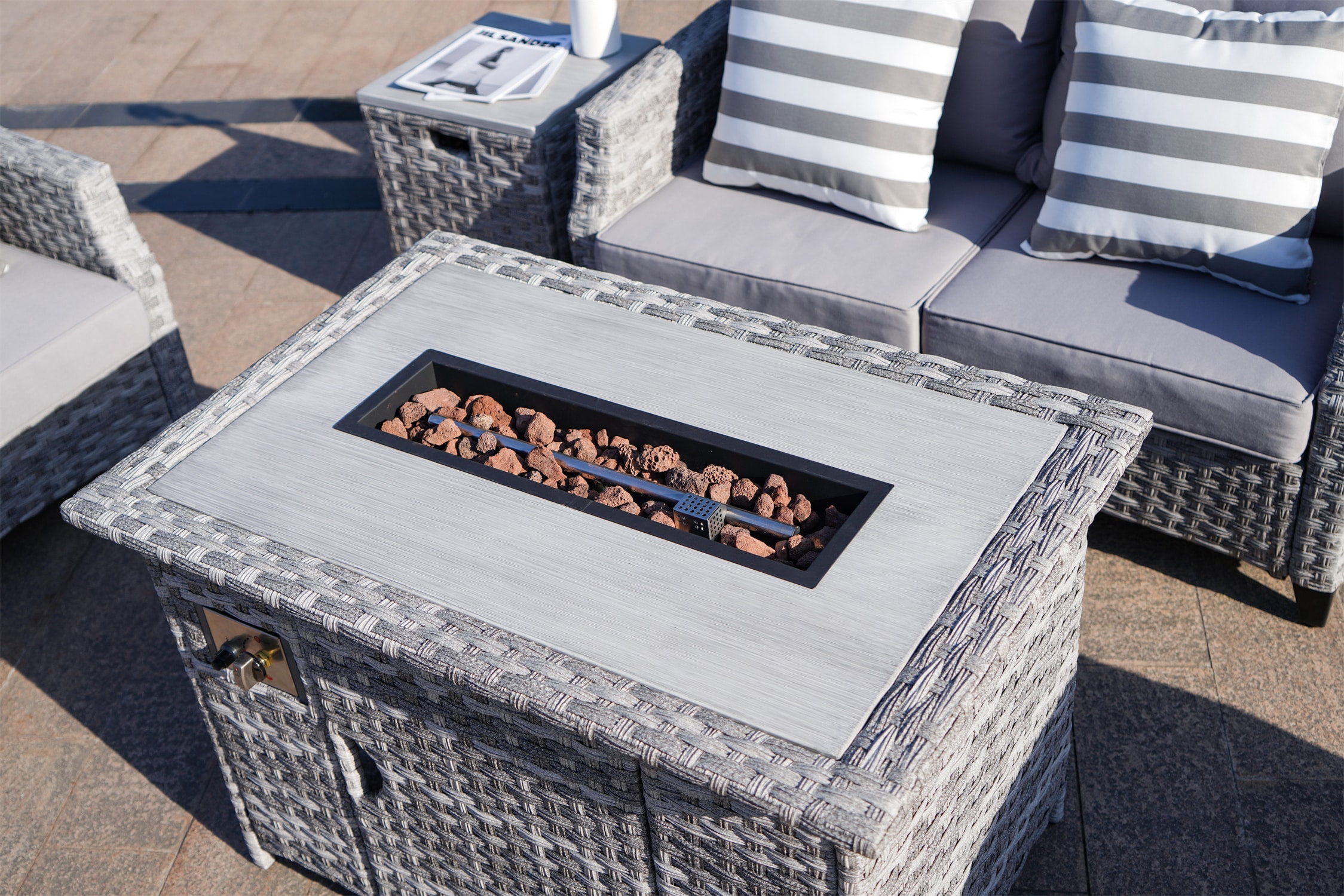 Direct Wicker EN-T-5PC-F Patio-Conversation-Sets - View #9