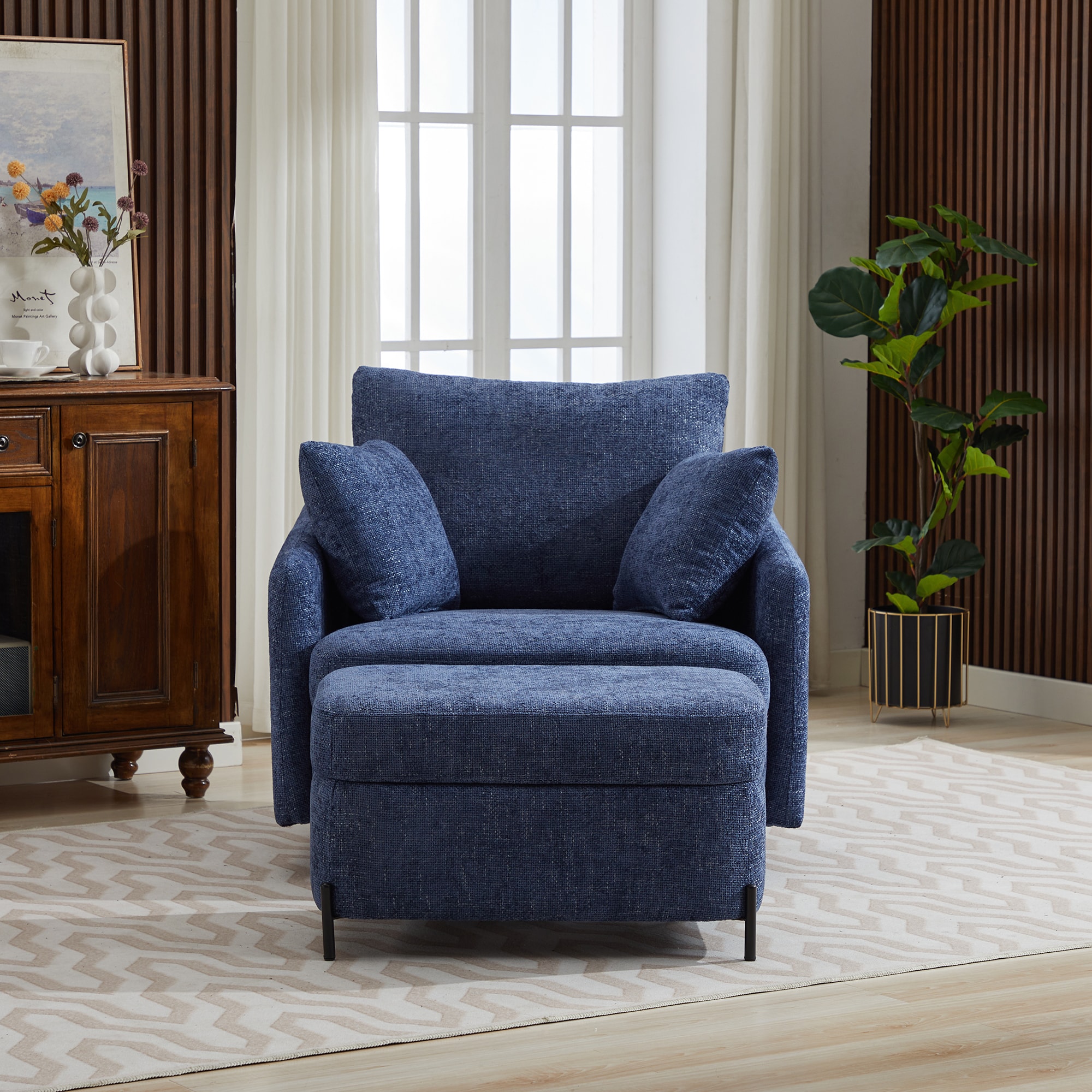 Aortzio HM-A1082-NAVY chairs - View #7