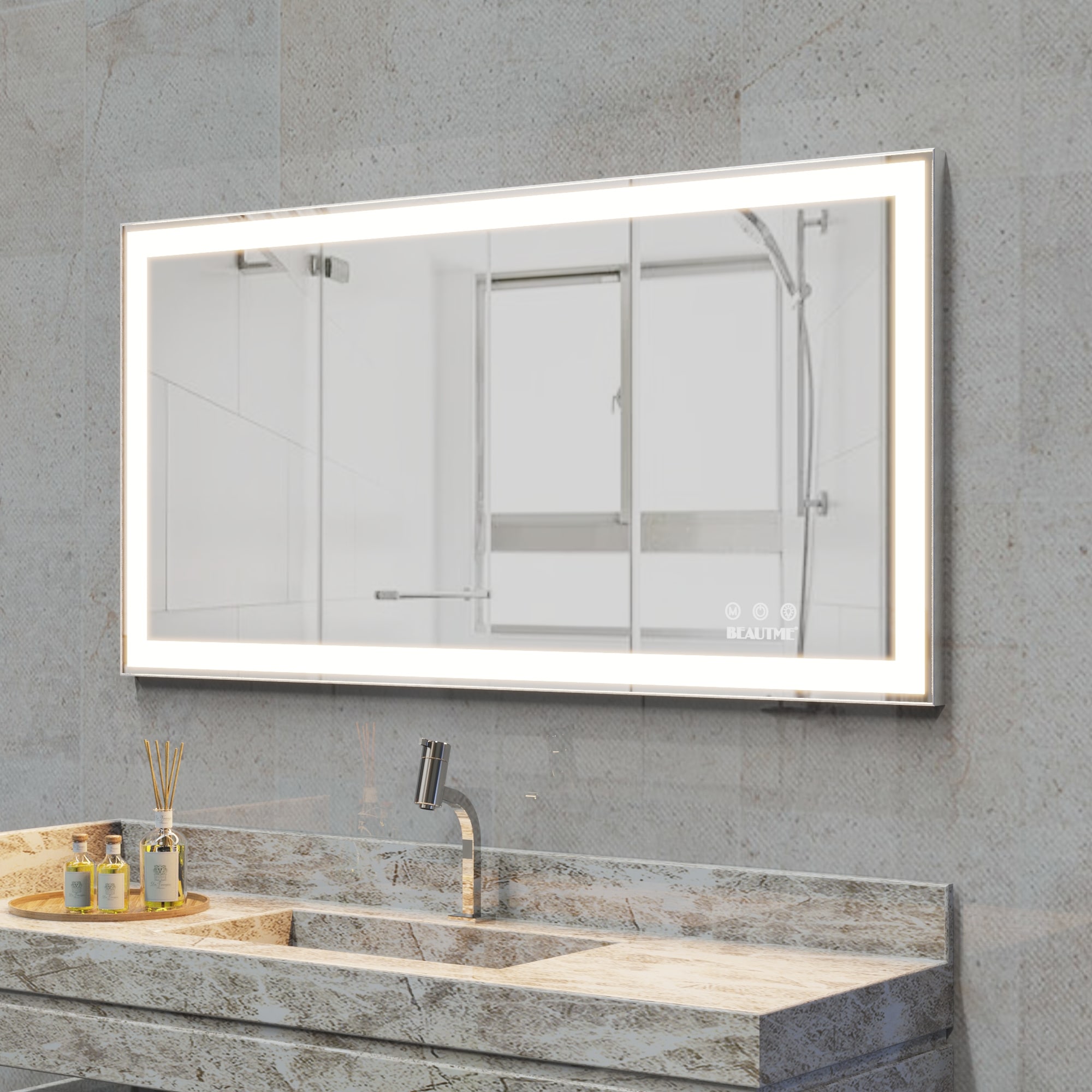 BABOOM BOM-0832310-OR Framed-Bath-Mirrors - View #4
