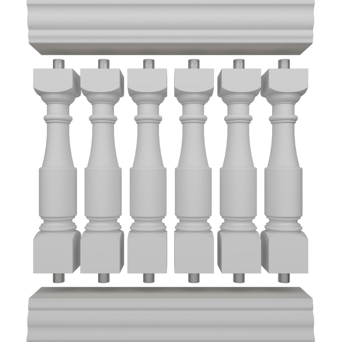 Ekena Millwork BALK40X036HMD railings - View #5