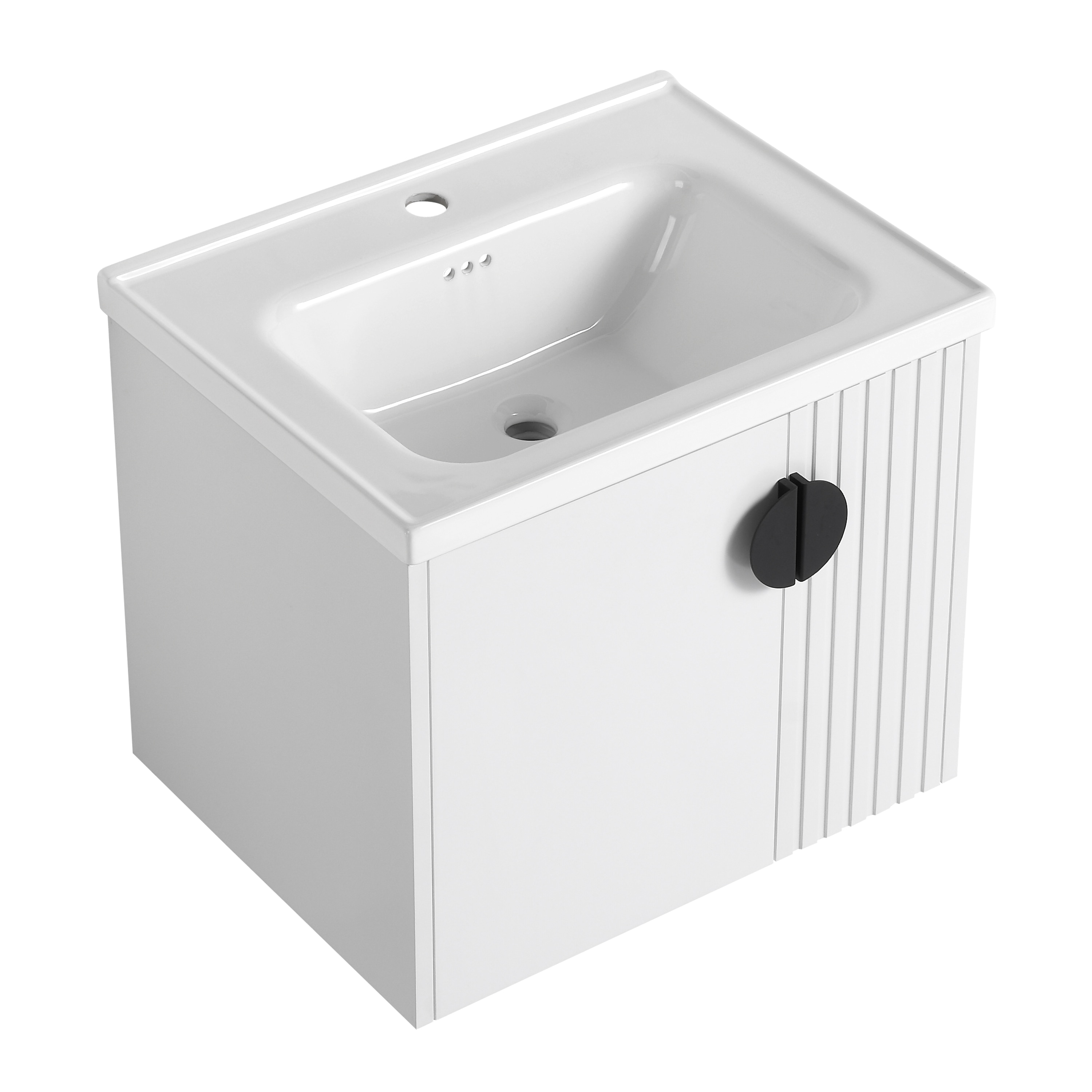 Tatayosi 24 Inch Bathroom Vanity with Sink For Small Bathroom Bathroom Vanity with Soft Close Door