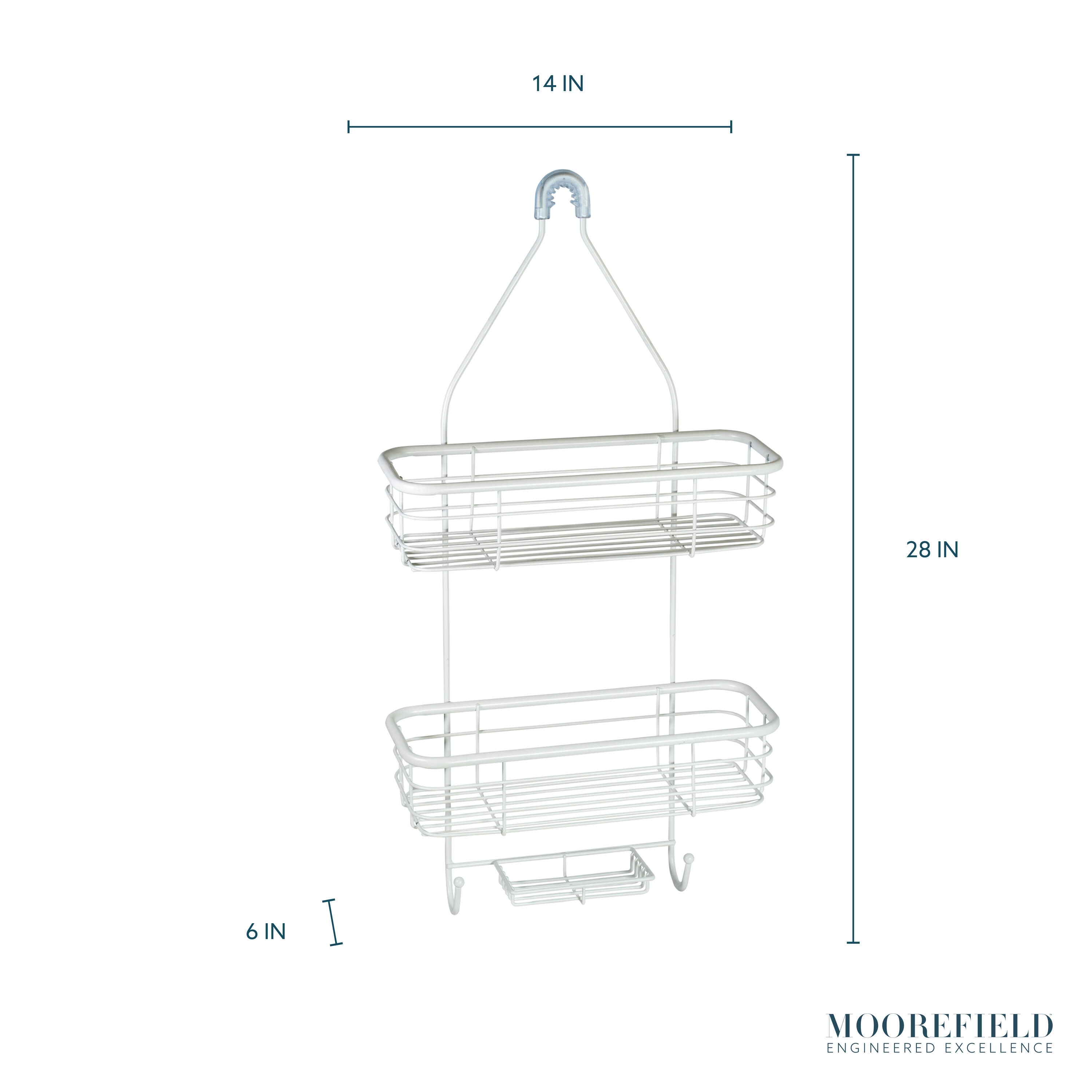 Moorefield SC428MWT Hanging-Shower-Caddies - View #6