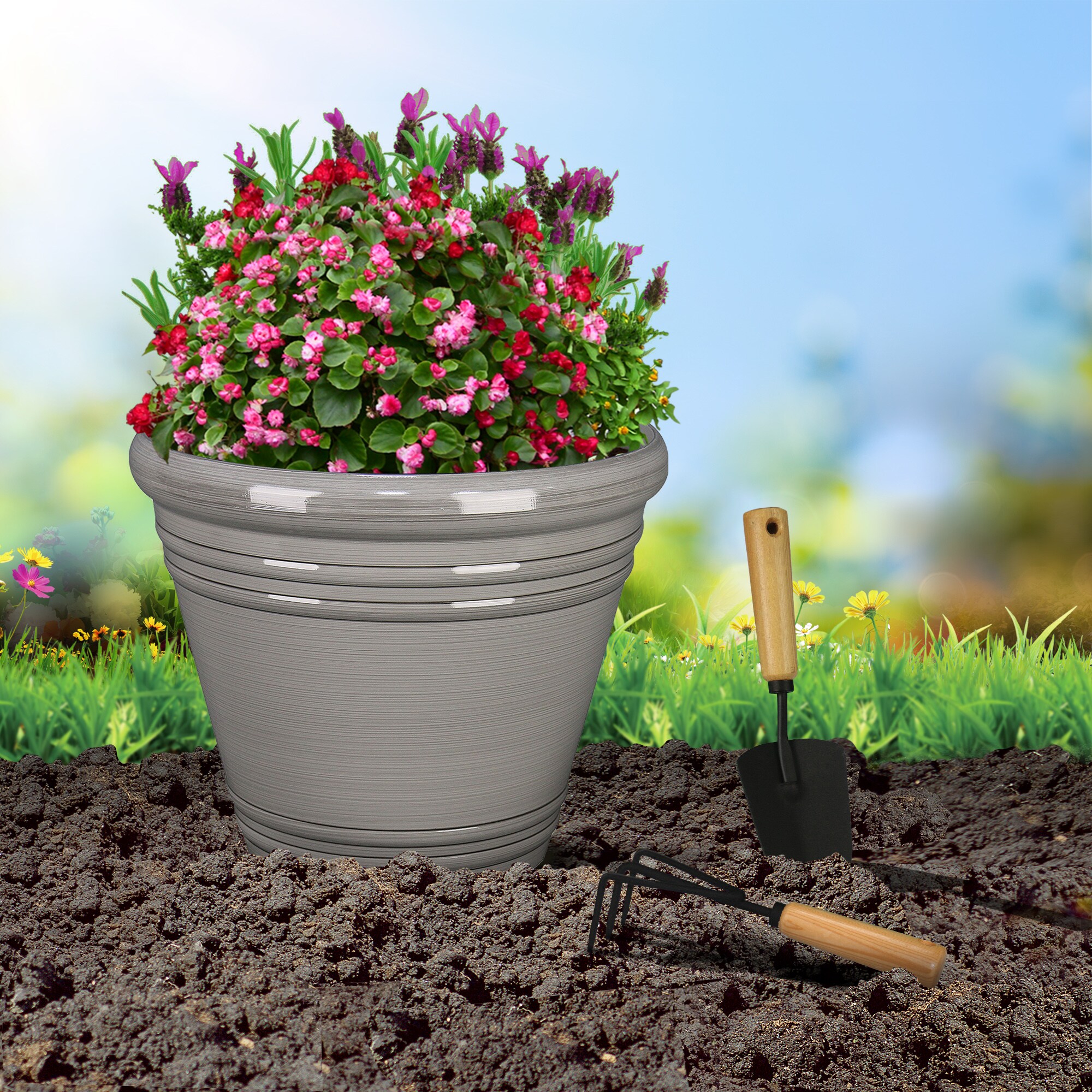 Style Selections PLC1618BGG Planter-Window-Box - View #5