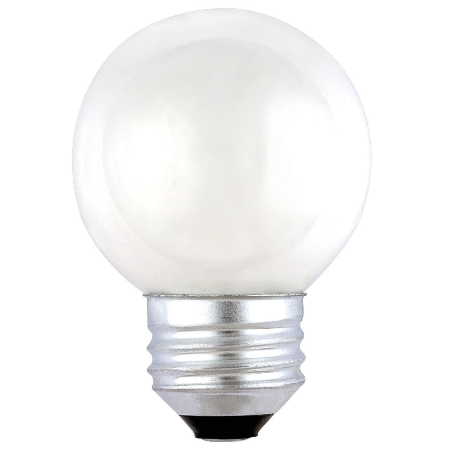 Westinghouse  25 W G16.5 Globe Incandescent Bulb E26 (Medium) Warm White 2 pk