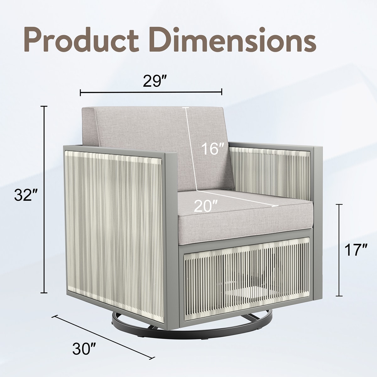 Rilyson FSFHGW20-8A Patio-Chairs - View #7
