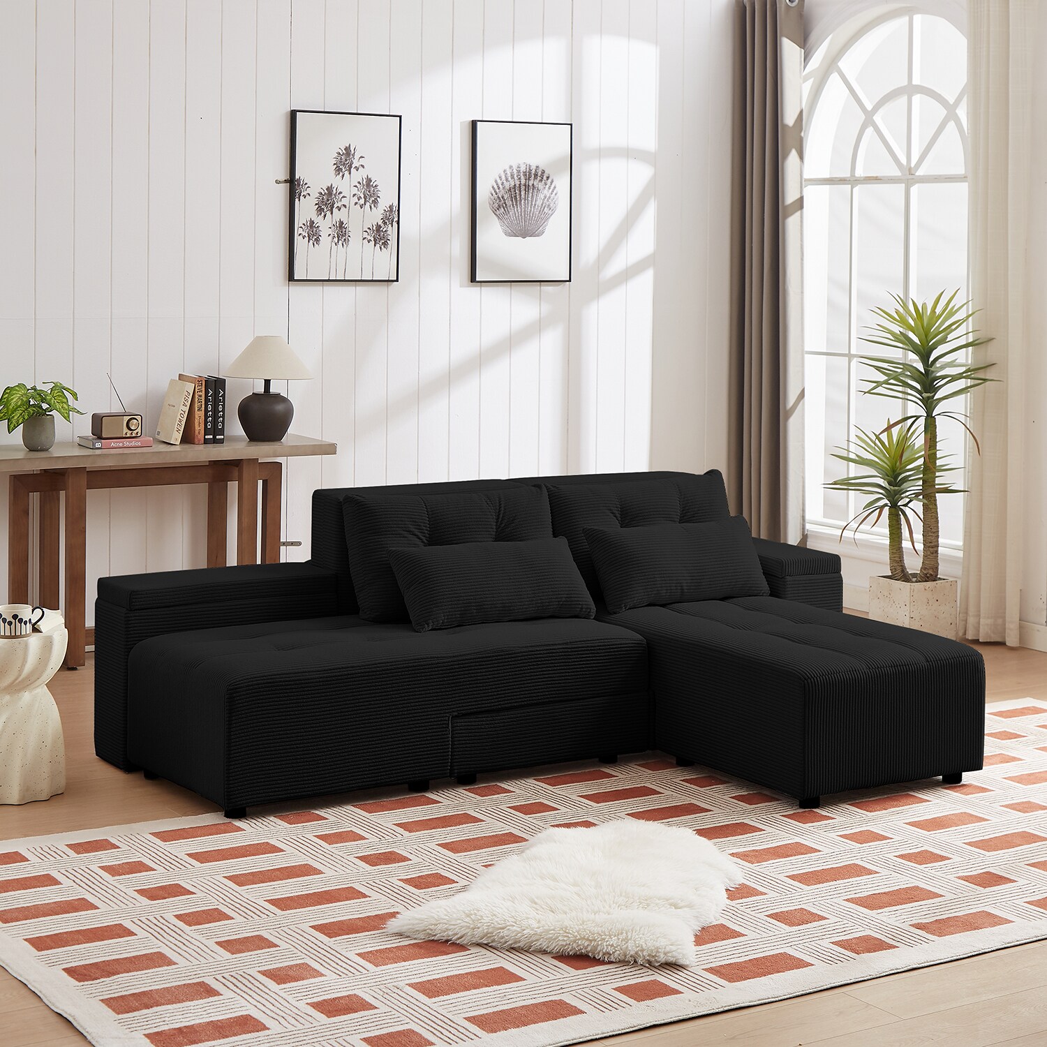 Modern microfiber sofa sales