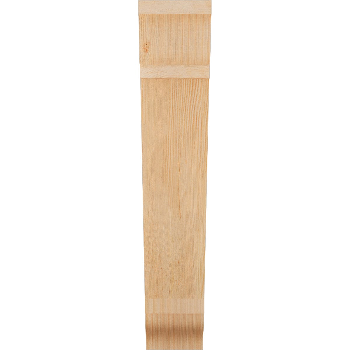 Ekena Millwork BKT04X18X22TRA01SDF Exterior-Brackets-Braces - View #2