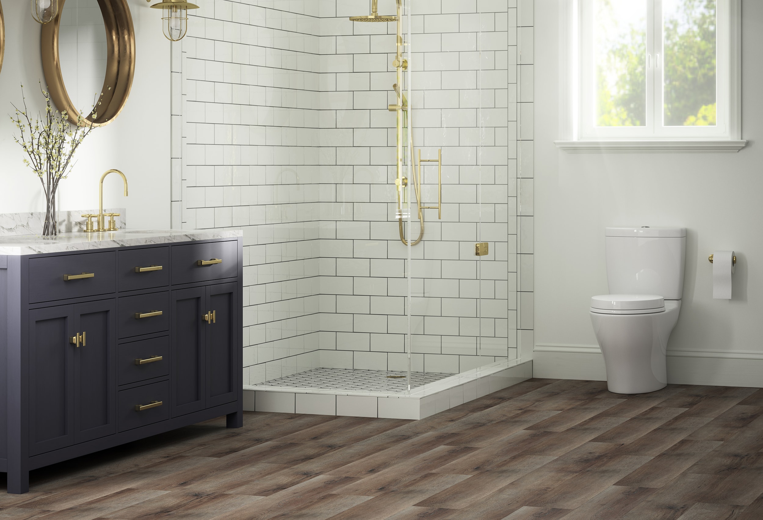 Style Selections LWD8695RCB Vinyl-Plank - View #3