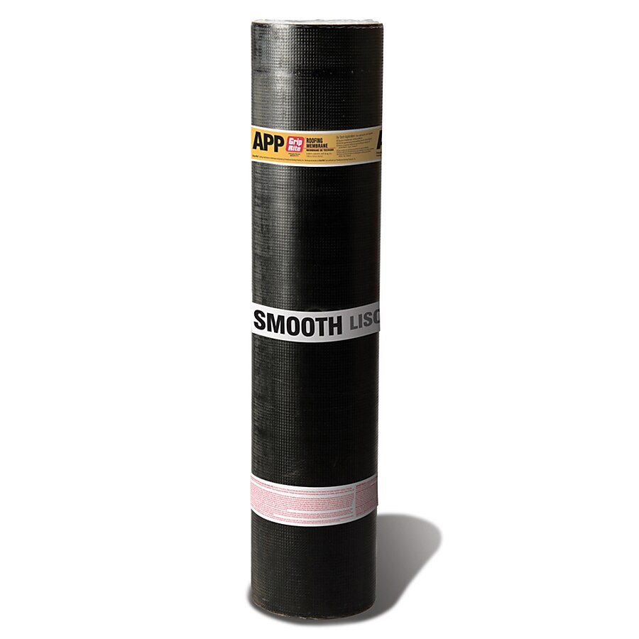 Grip-Rite 3.38-ft W x 32.8-ft L 100-sq ft Black Roll Roofing Grip-Rite 3.38-ft W x 32.8-ft L 100-sq ft Black Roll Roofing