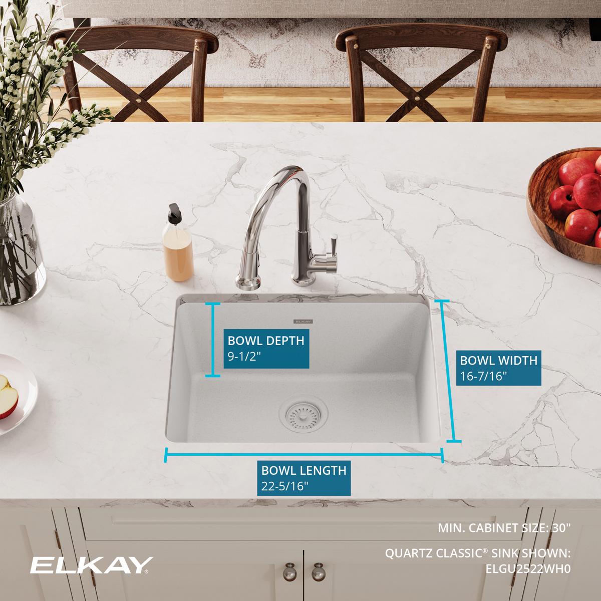 Elkay ELGU2522WH0 Kitchen-Sinks - View #5