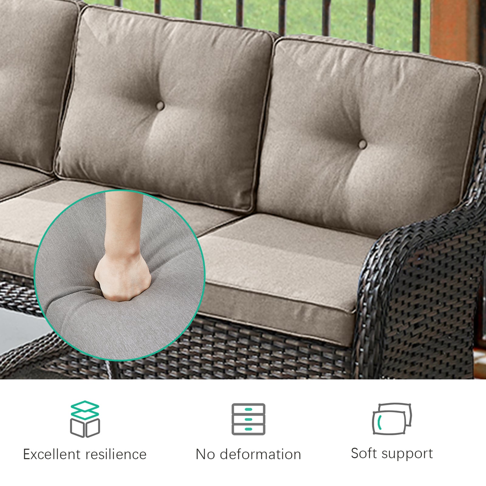 Rilyson FS2314054056058098-3 Patio-Conversation-Sets - View #5