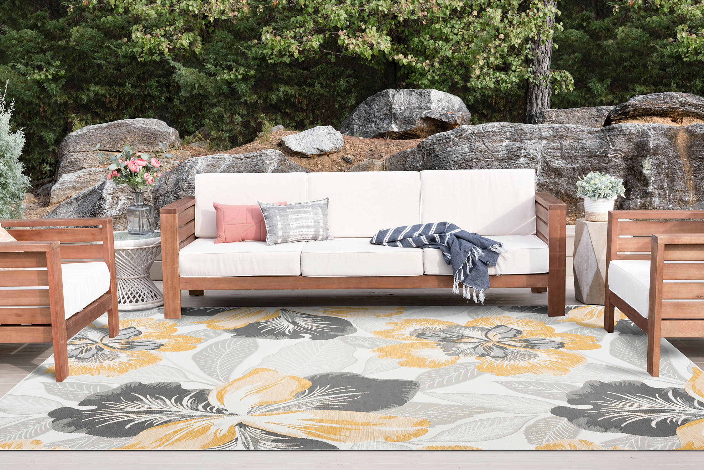 Tayse FLO1417 5X7 rugs - View #8