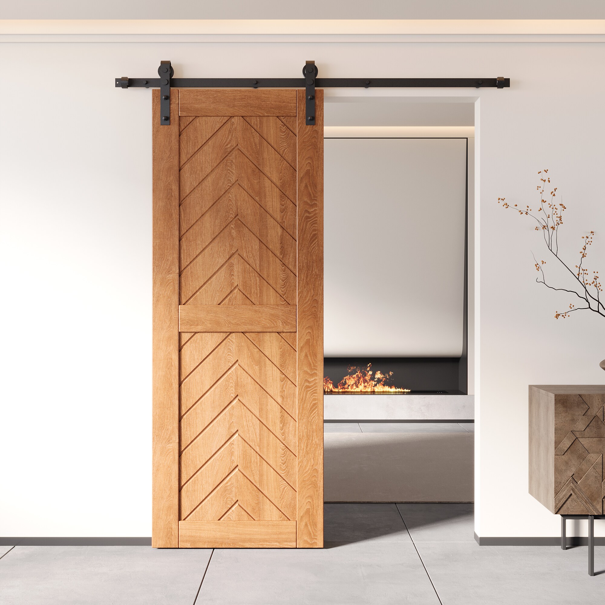 HOMACER JT1-2680-EA Barn-Doors - View #8