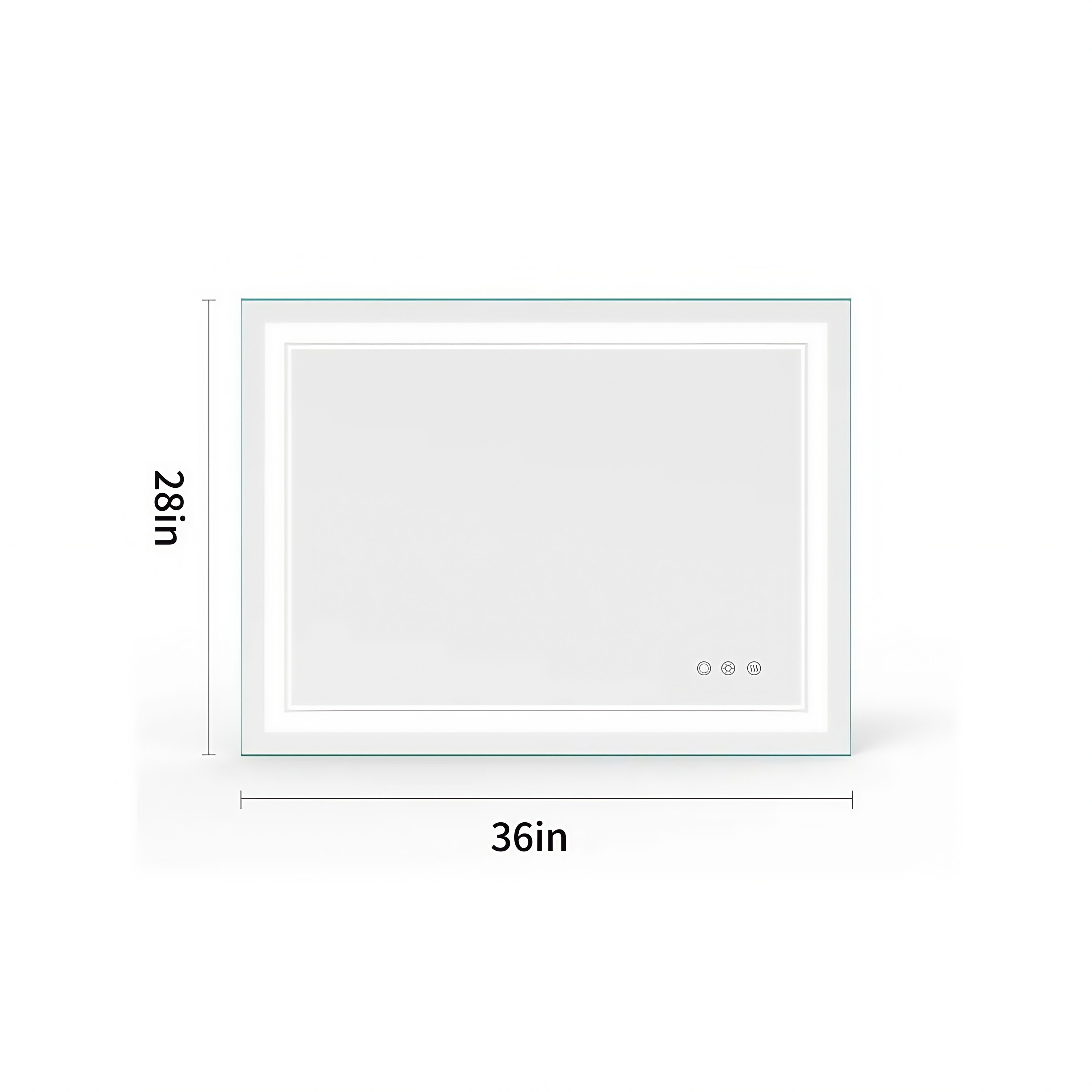 Maxax MXML01-79 Framed-Bath-Mirrors - View #3