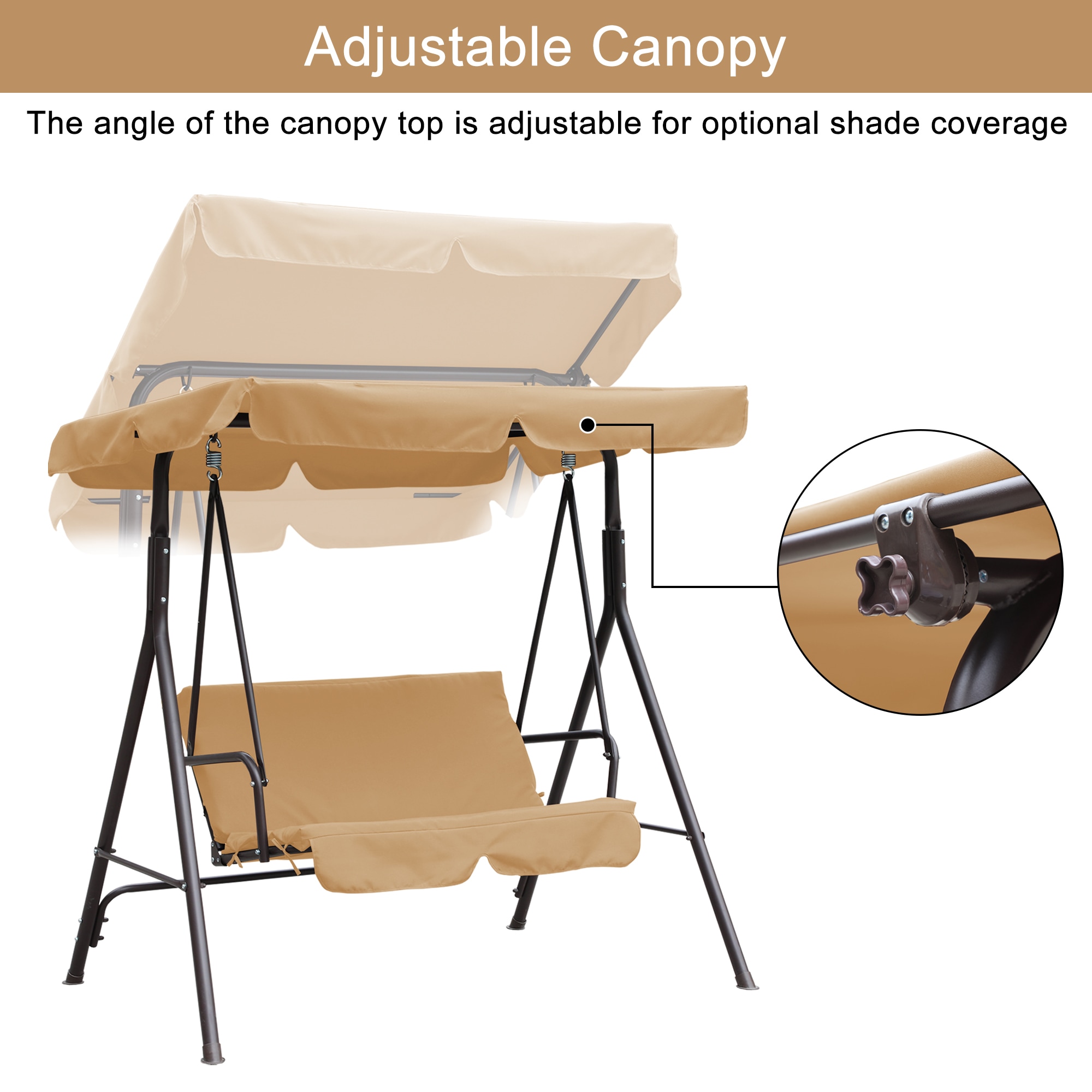 CASAINC WF-OP70493ZS-LA Swing-Gliders - View #5