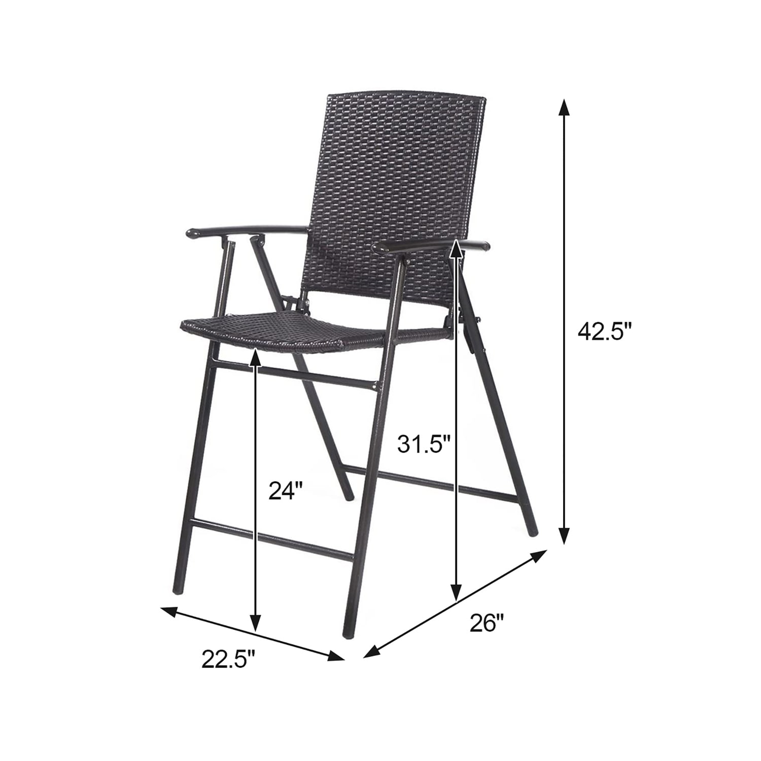 Costway CSHY000264 Patio-Chairs - View #2