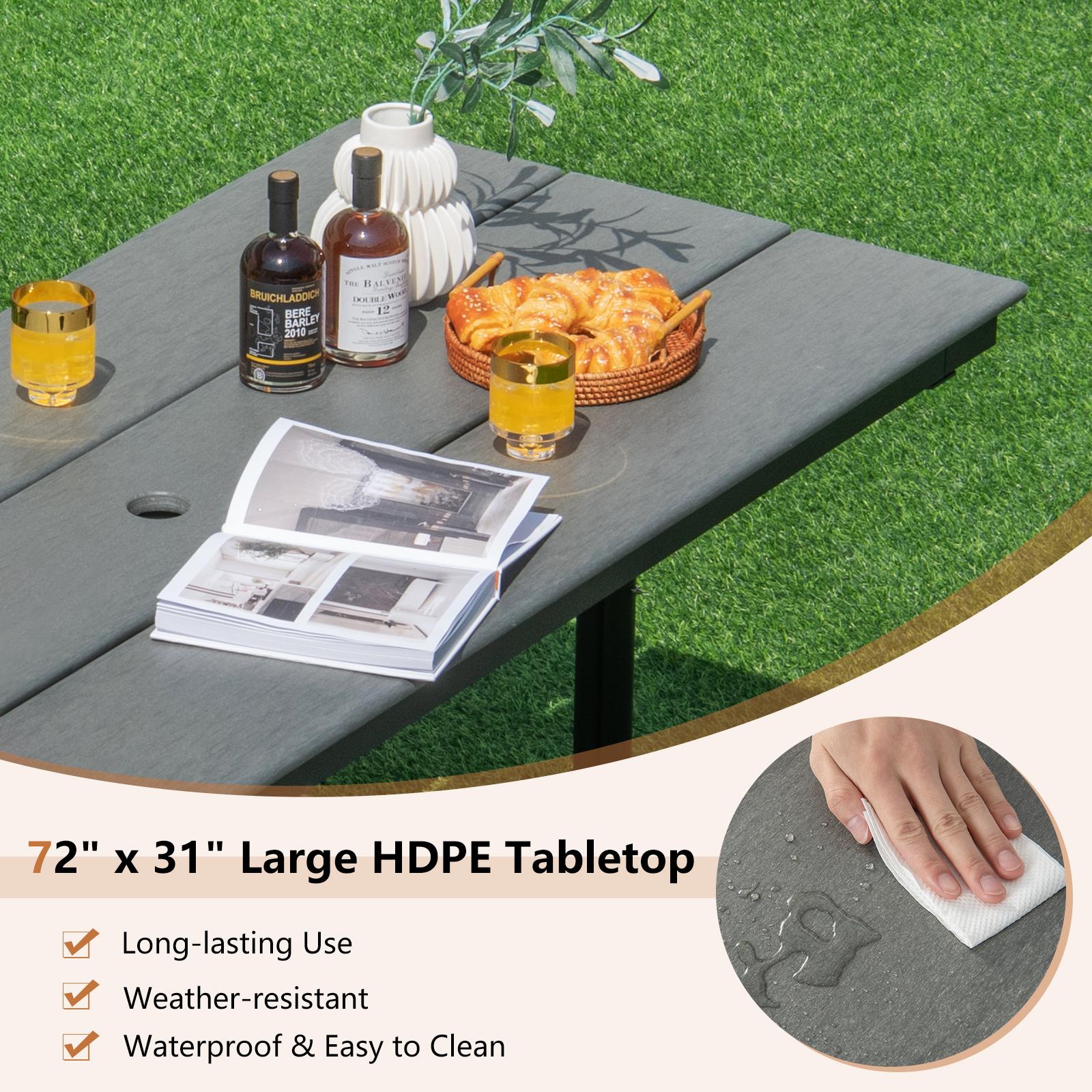 BABOOM BOM-1192GR+-CO Picnic-Tables - View #5