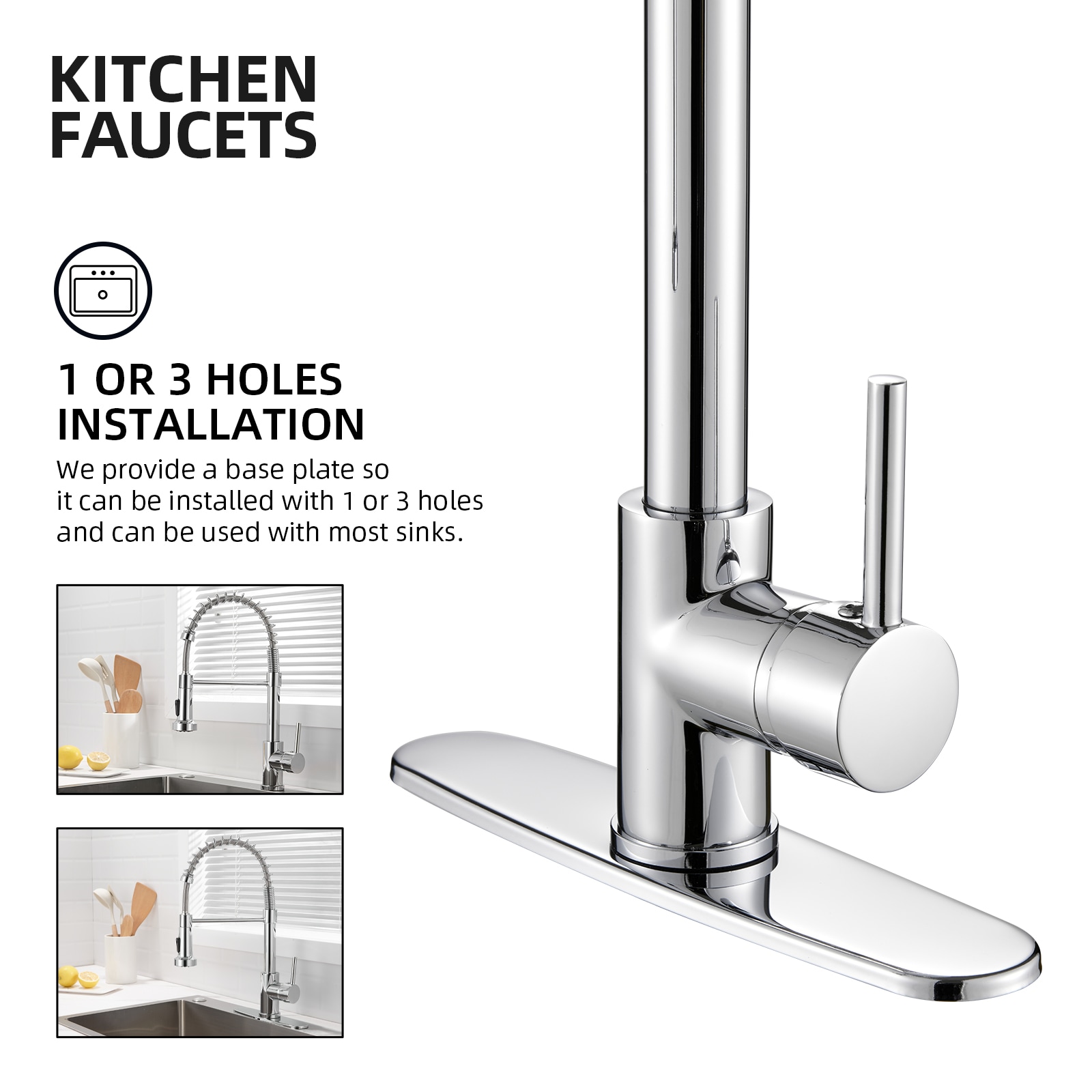 Zalerock L2KF41 Kitchen-Faucets - View #3