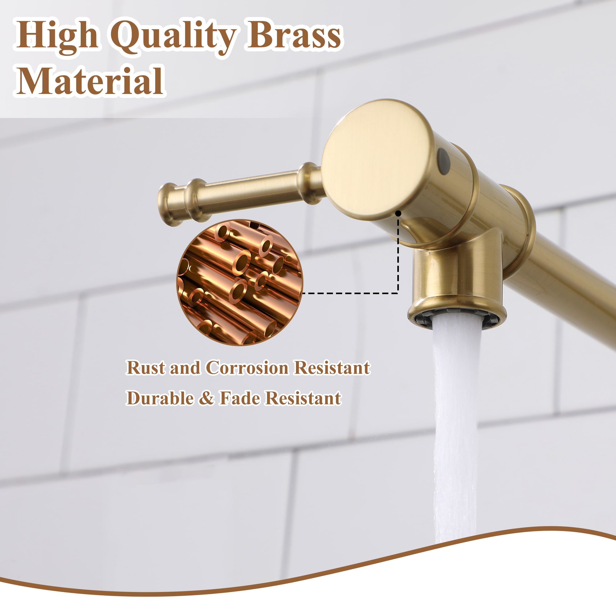 CASAINC CA-D4183-BN Kitchen-Faucets - View #4