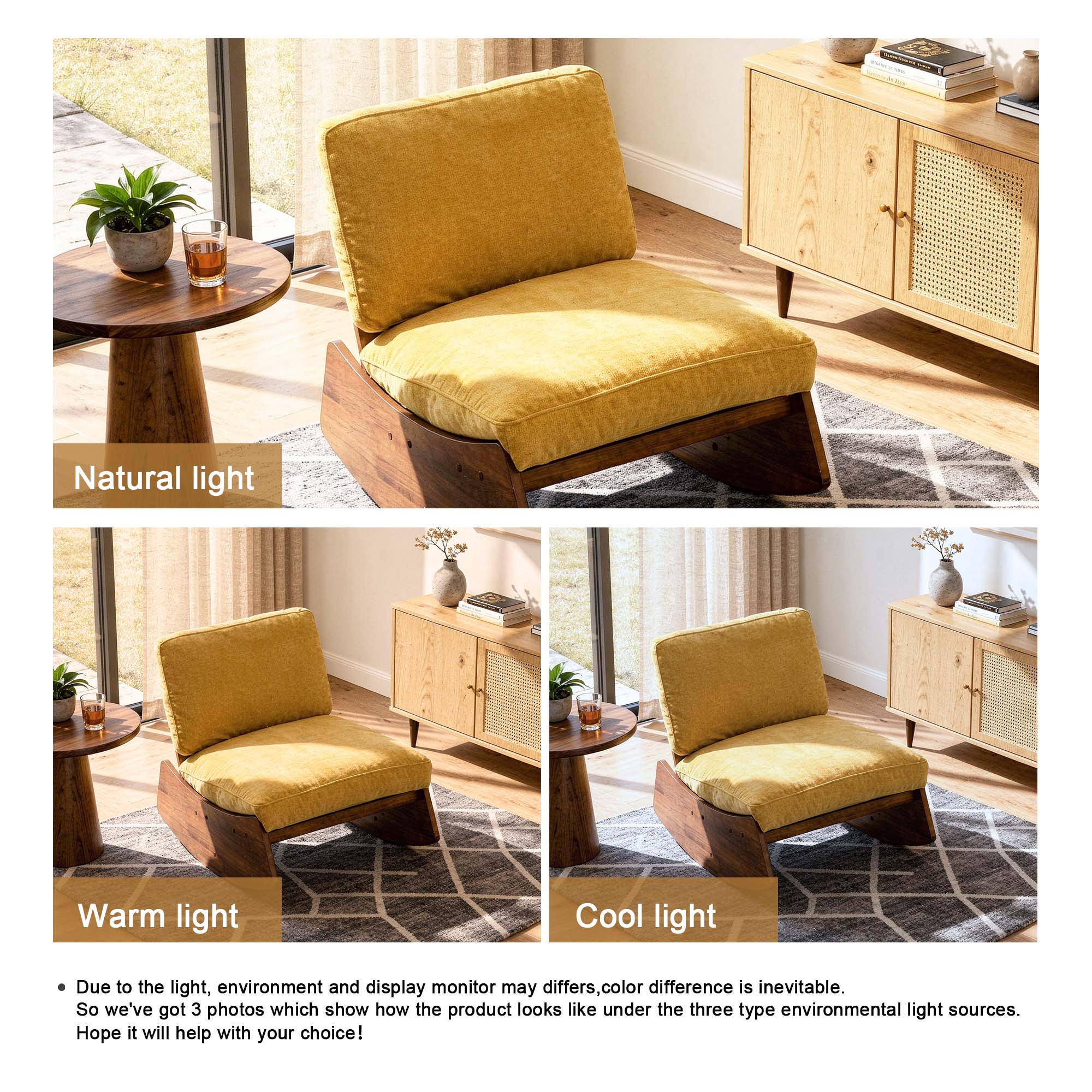 Dreamsidea LS-CH0077-YELLOW chairs - View #7