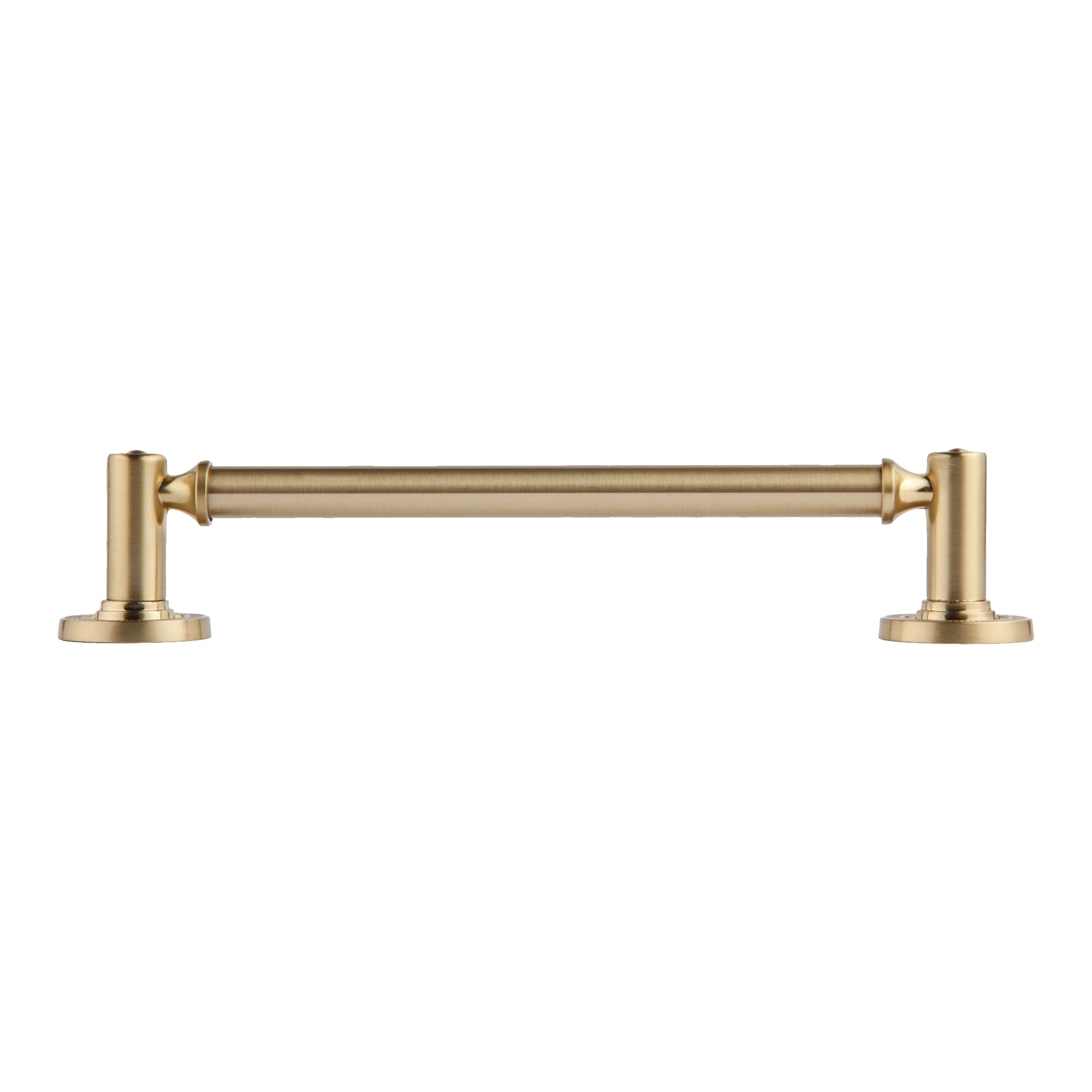 Sumner Street Home Hardware Mason 4-1/4-in Center to Center Satin Brass  Dual Mount Cylindrical Bar Drawer Pulls in the Drawer Pulls department at