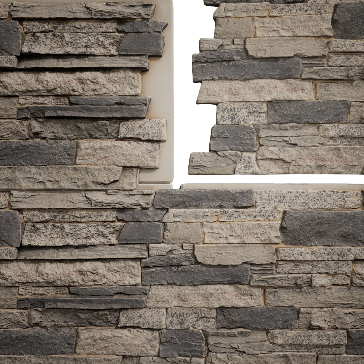 Ekena Millwork PNU24X48ALSR Stone-Veneer - View #10