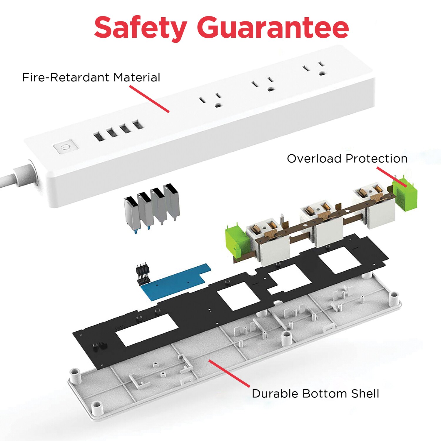 Ematic SHAGPLMSP340 Surge-Protectors - View #3
