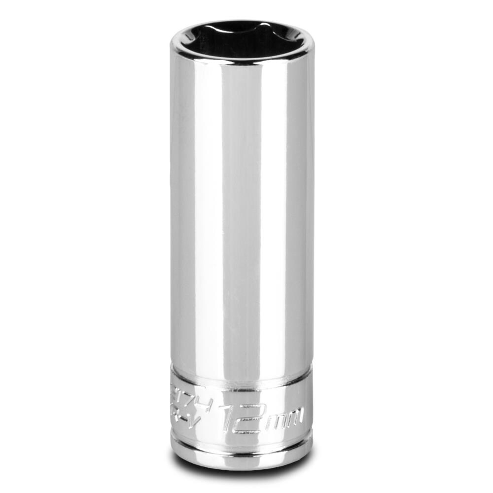 Capri Tools CP12174 1/4-in Drive Metric 12mm Deep Socket