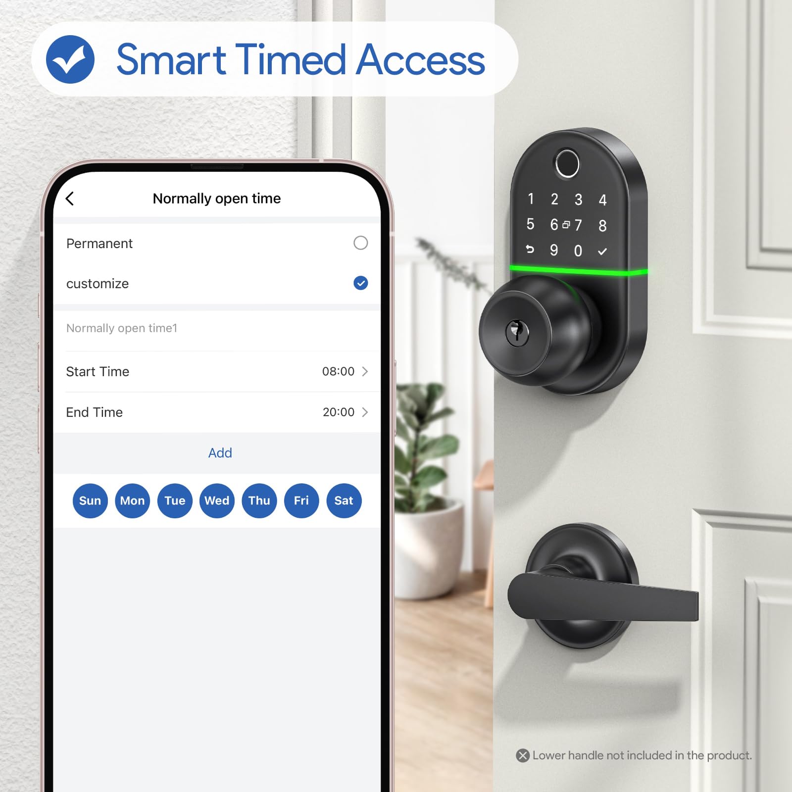 Ahfiwaso LAH0713H022 Electronic-Door-Locks - View #5
