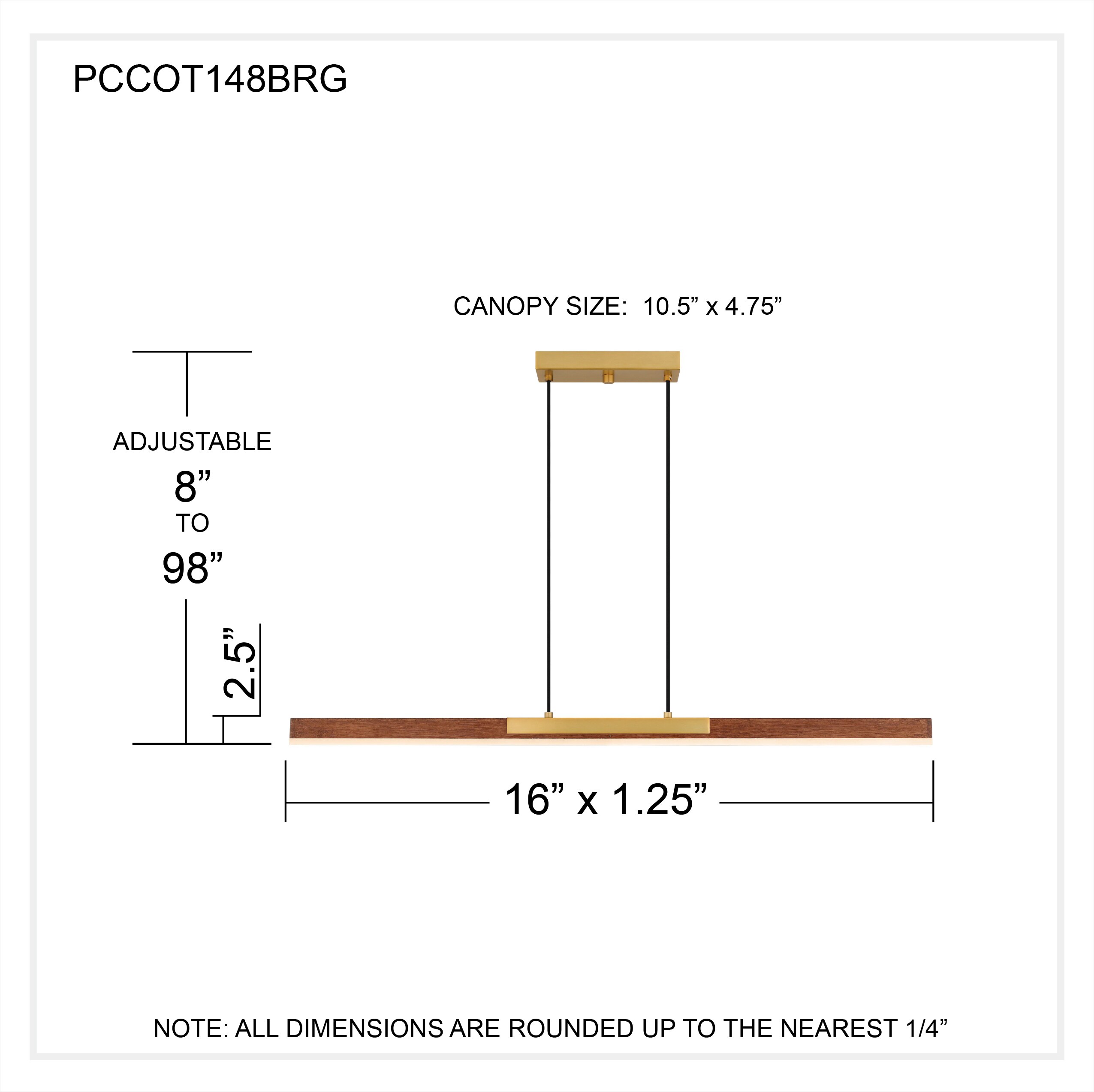 Quoizel PCCOT148BRG b090015 - View #5