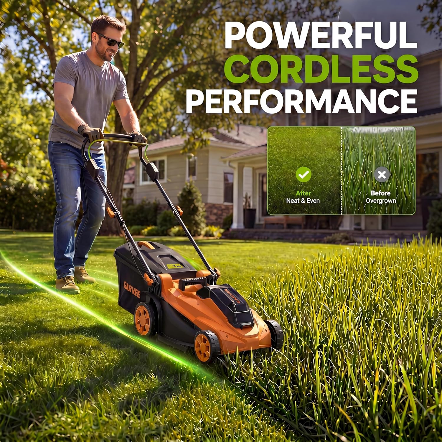 GAOMON CQC-ZZMQFH-L90U Push-Mower-Electric - View #7