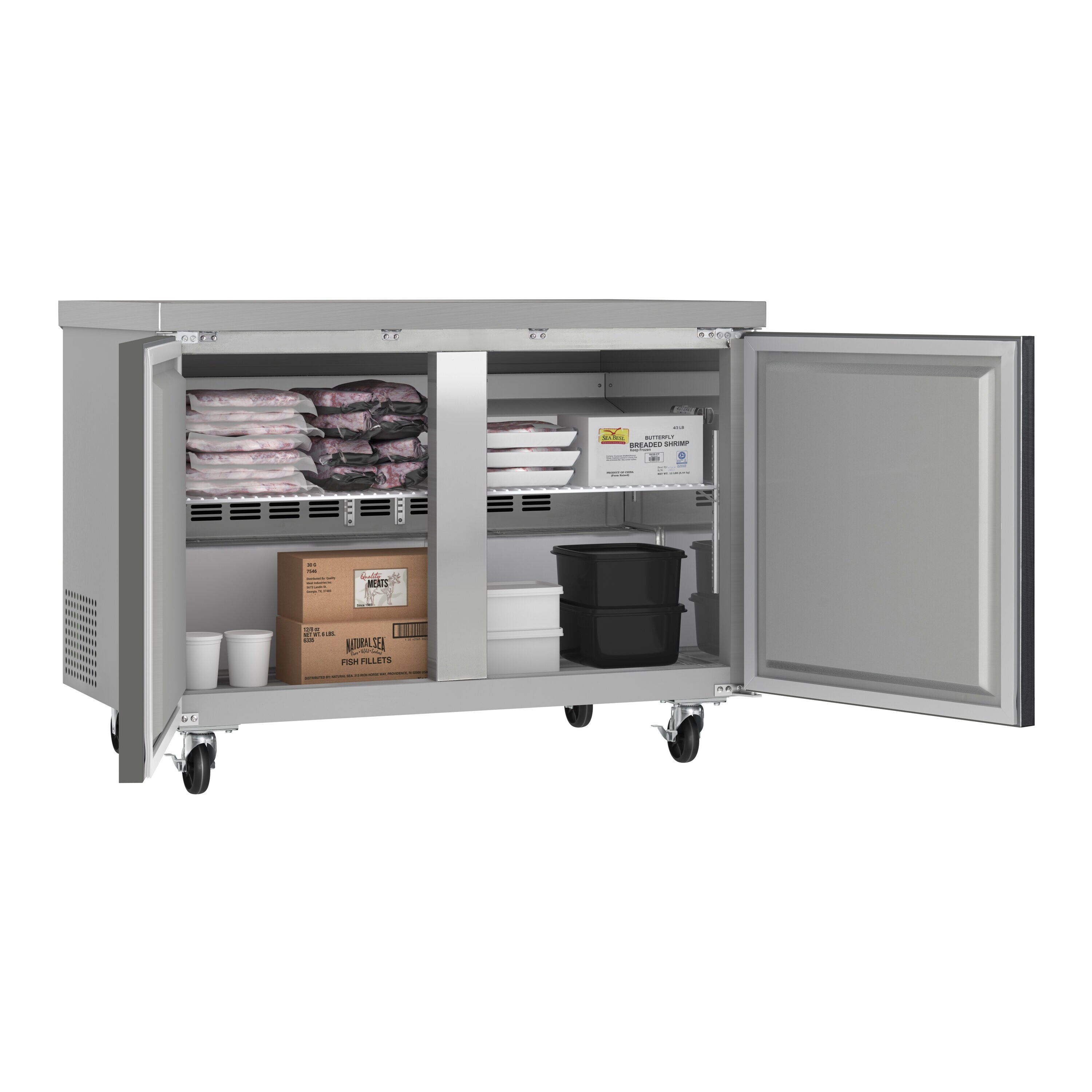 KoolMore LOW-KM-UCFZ-5DSS-STX Commercial-Freezers - View #4