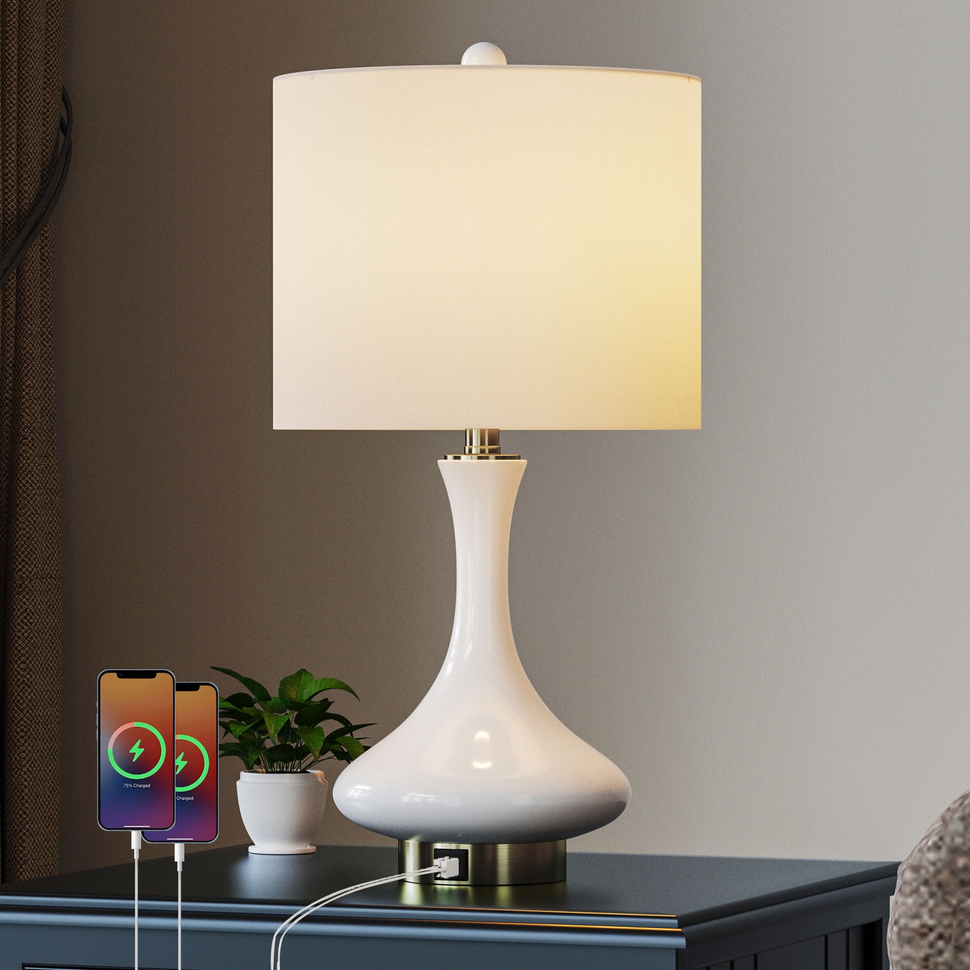 Maxax T252-WH-S Table-Lamps - View #3