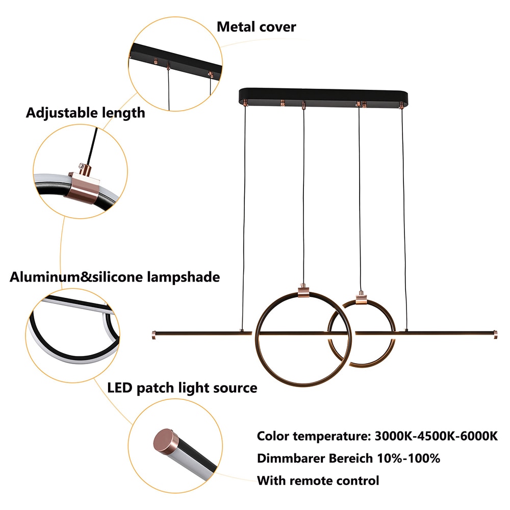 Oukaning JZUC63E8NSHCX Pendant-Lights - View #6