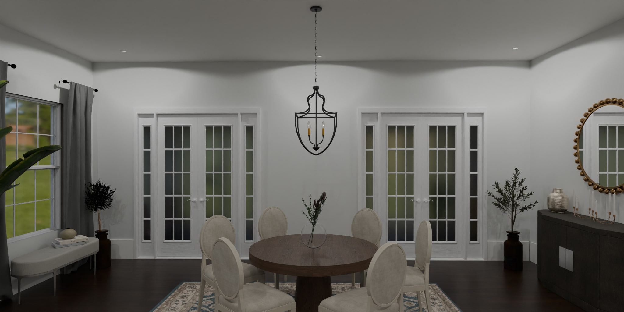Quoizel QP6215MBK Pendant-Lights - View #4