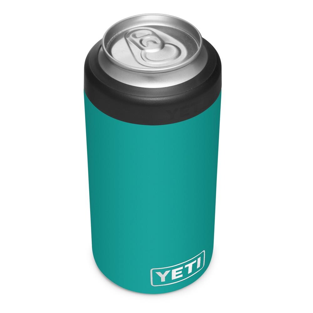 YETI Rambler Stainless Steel Aquifer Blue Beverage Insulator at