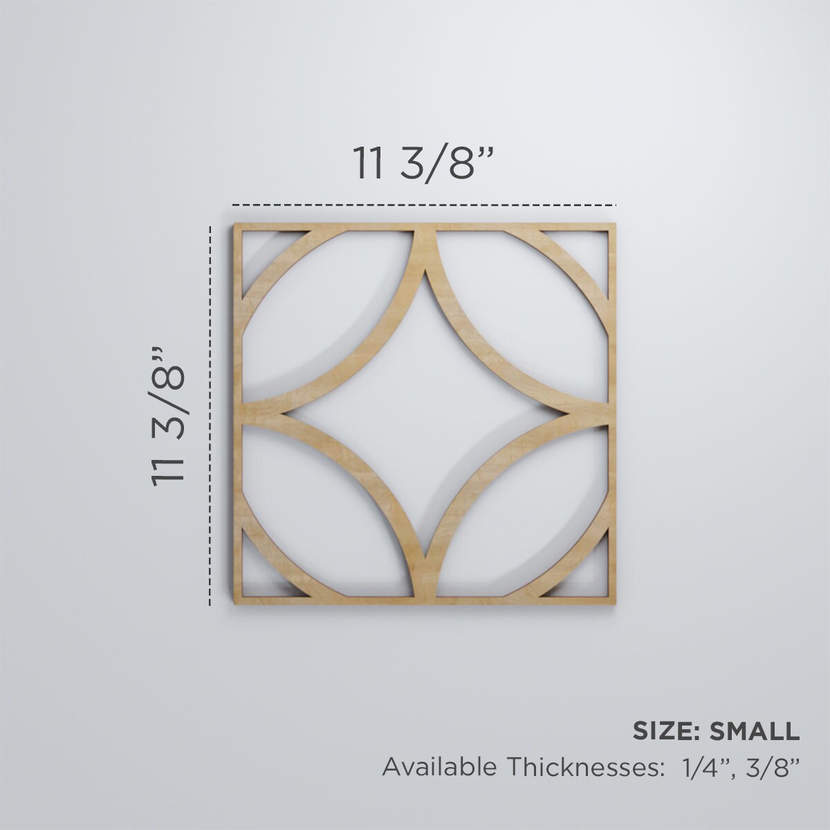 Ekena Millwork WALW12X12X0375CROMF Wall-Panels - View #3