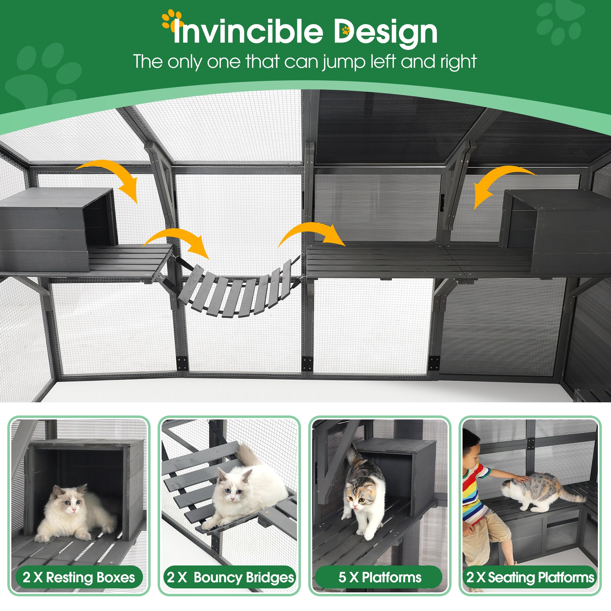 LOVMOR SF-WO-W1850S00001 Dog-Houses - View #3