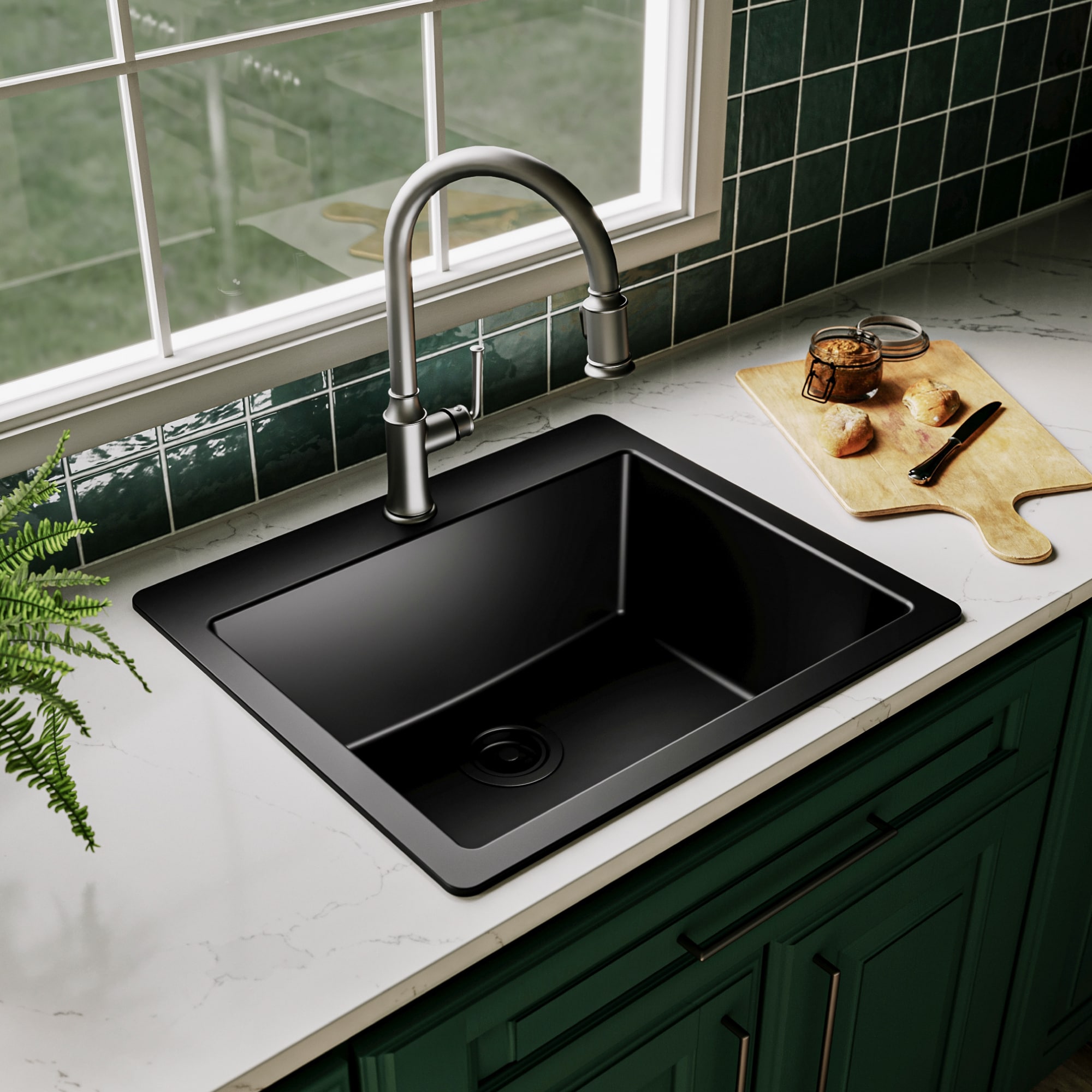 allen + roth GT1020BLK Kitchen-Sinks - View #3