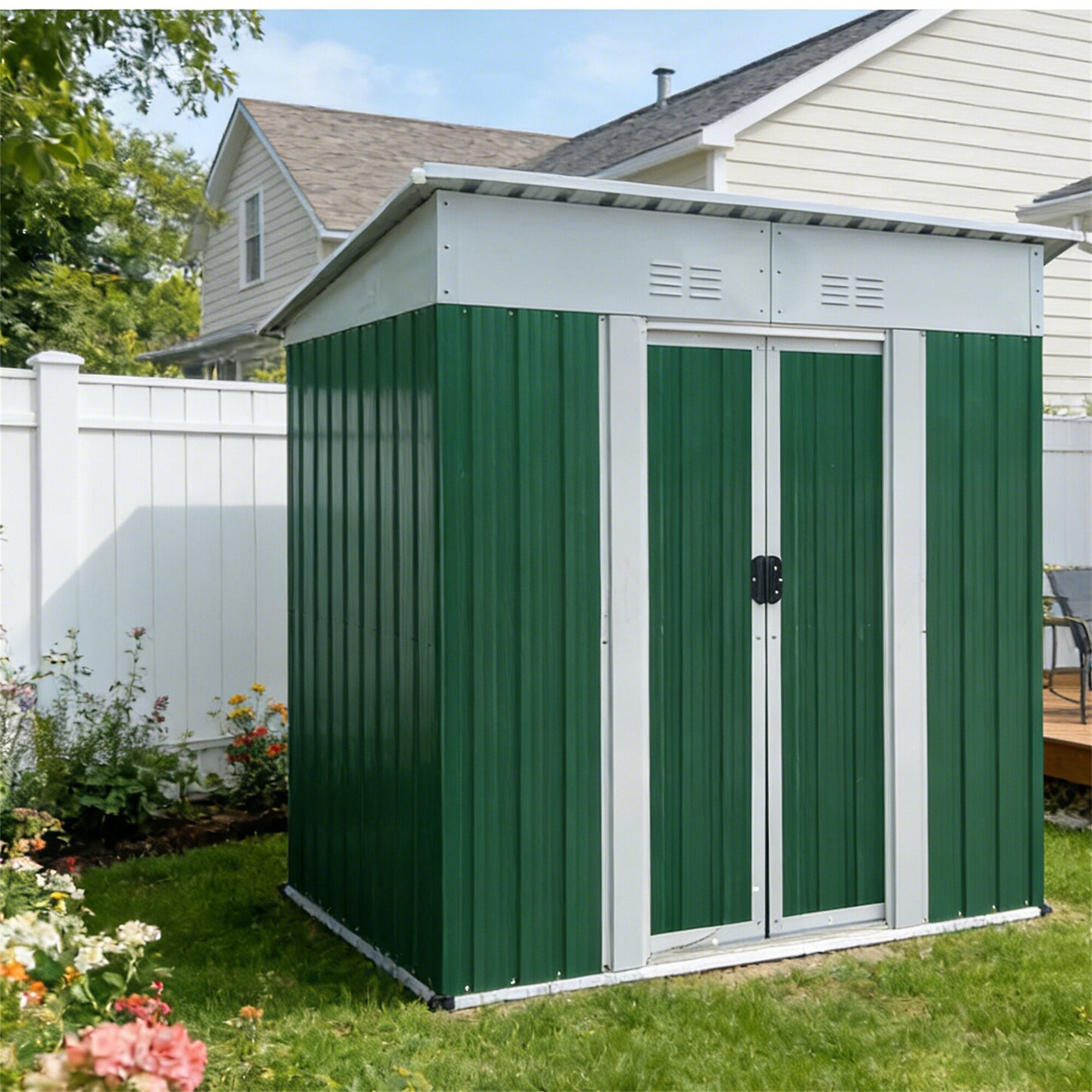 BABOOM BOM-236449-OR Metal-Storage-Buildings-Sheds - View #7