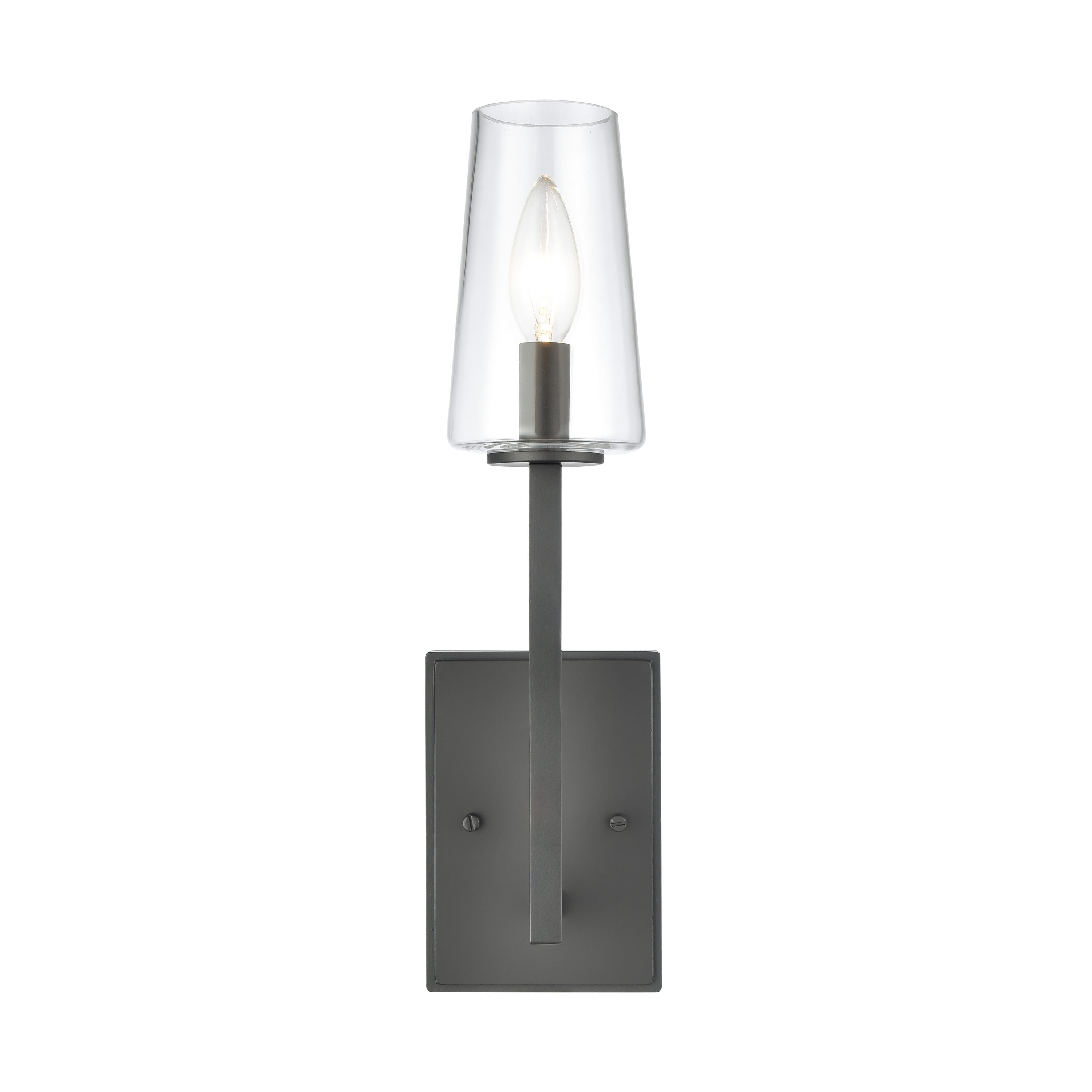 Westmore by ELK Lighting LW-202302010269 River 4.5-in W 1 -Light Matte Black Transitional Wall Sconce