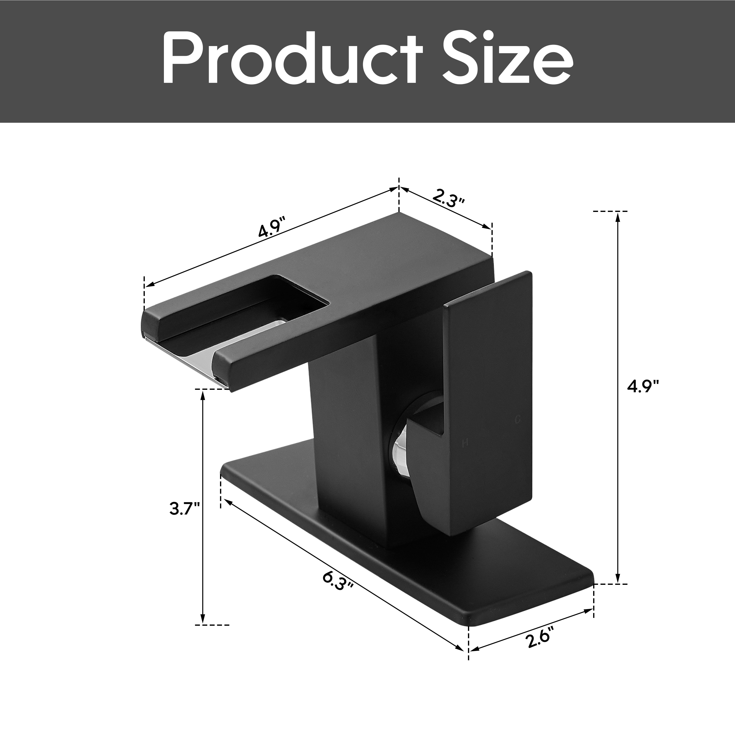 WELLFOR QJ-K-113111B Lavatory-Faucets - View #4
