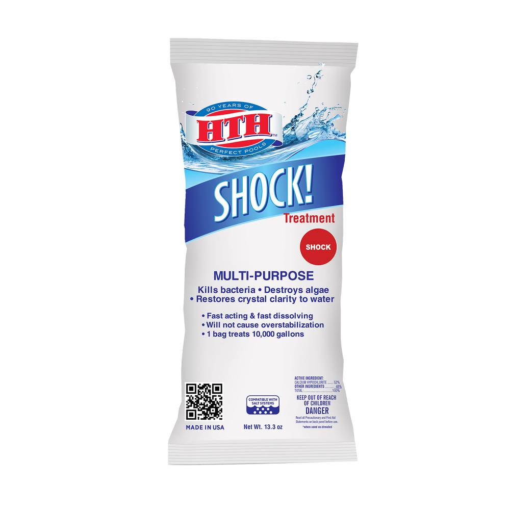 hth pool shock super green to blue shock system kit (52009)