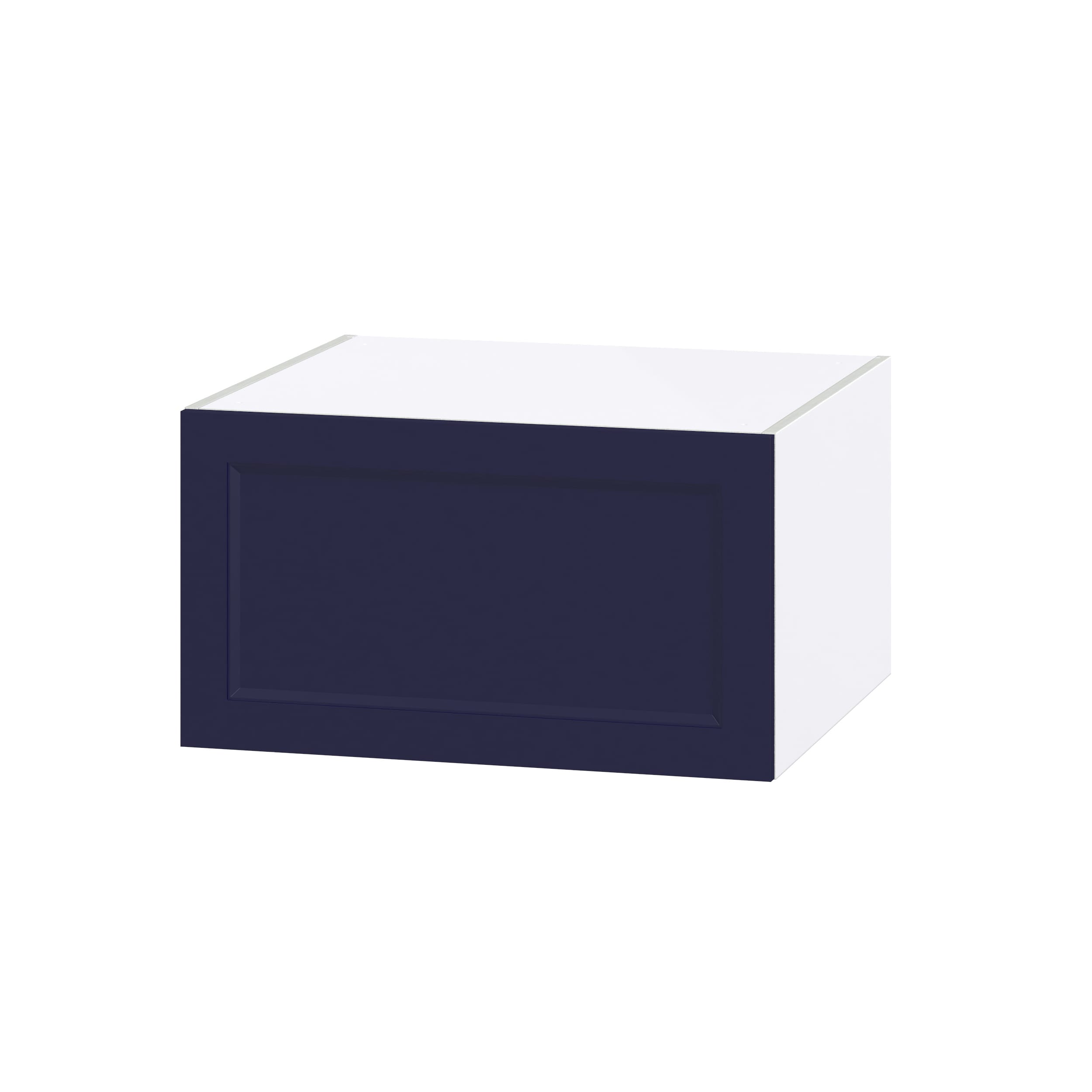 Hugo&Borg DSWLU271524-LO Lorette 27-in W x 15-in H x 24-in D Navy Blue Wall Fully assembled Cabinet (Recessed Panel Shaker)