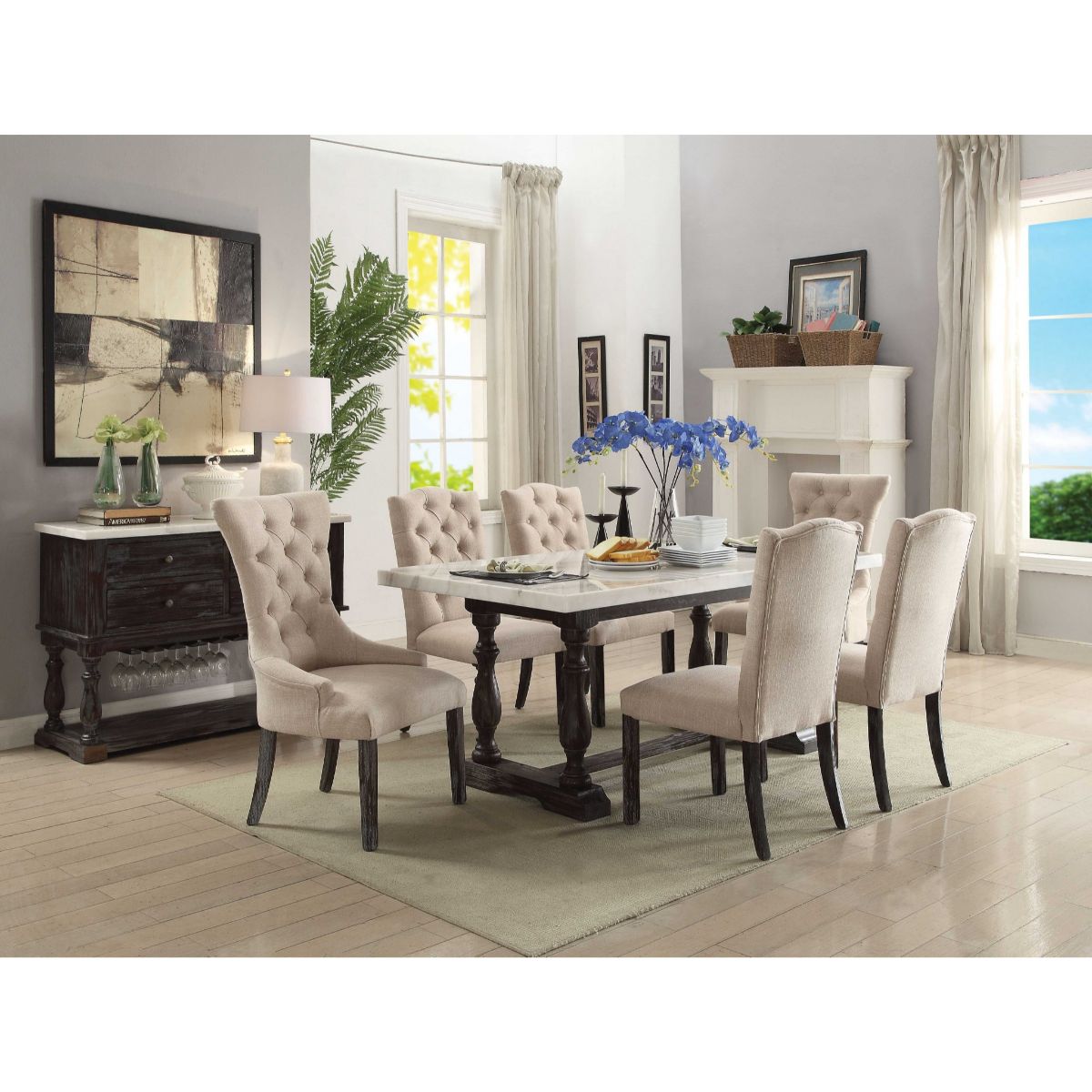 HomeRoots 347310 Dining-Chairs - View #2