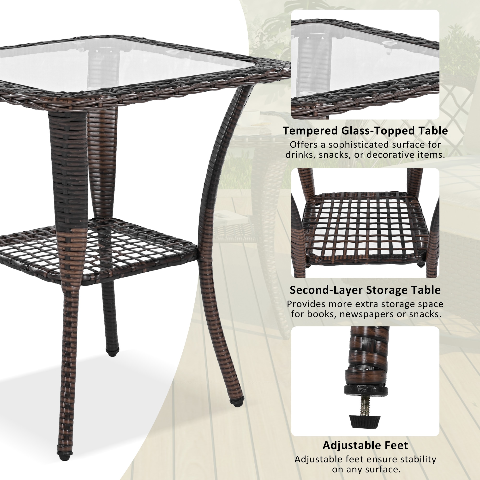ModernLuxe L-N719P234190D Patio-Conversation-Sets - View #6