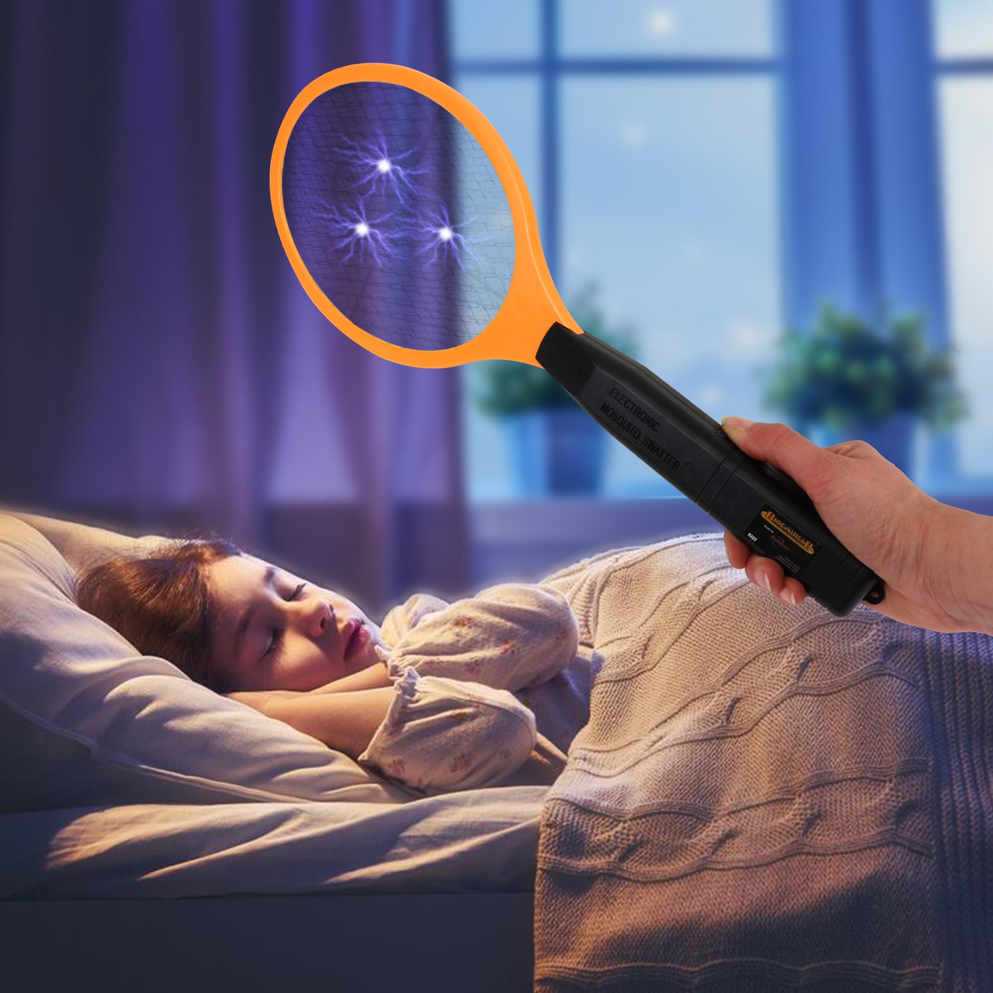 Bite Shield Racket Zapper Electronic Insect Killer Indoor/Outdoor Insect Trap