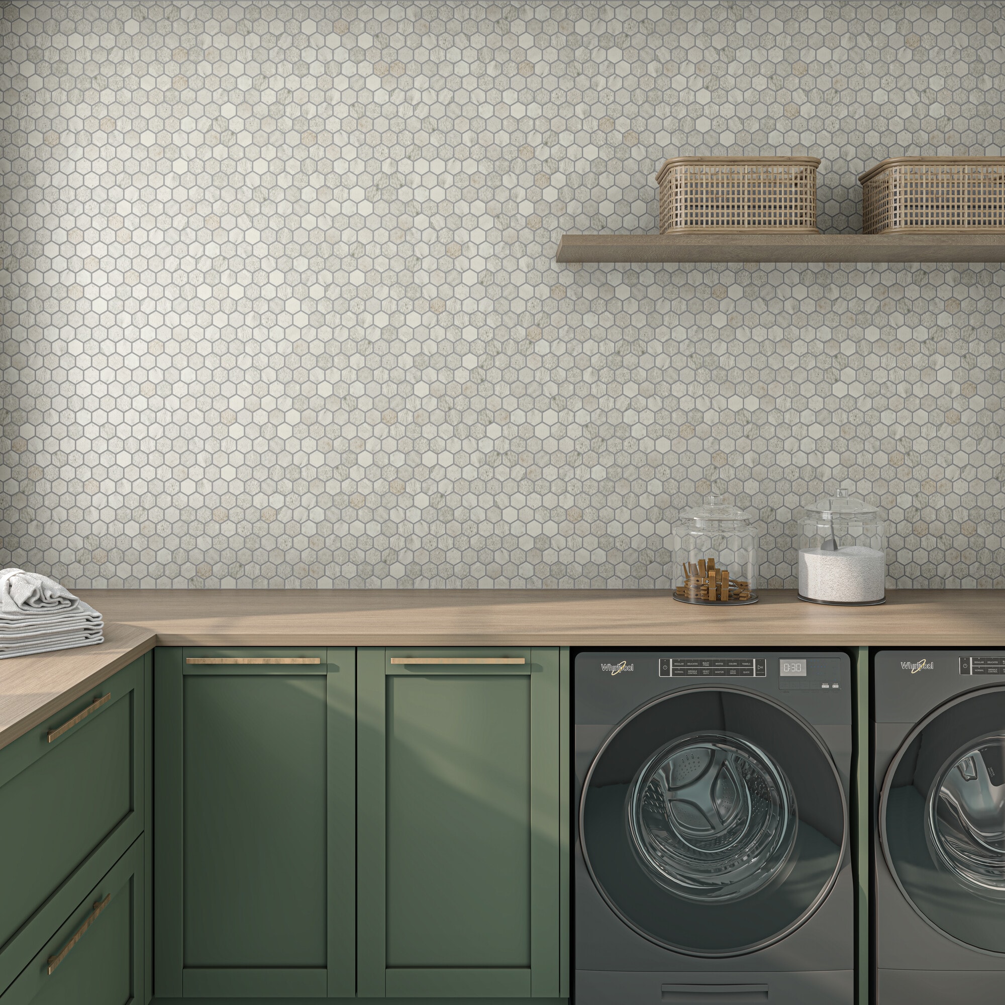 STAINMASTER SM5015HEXXTMTLW Ceramic-Tile - View #9
