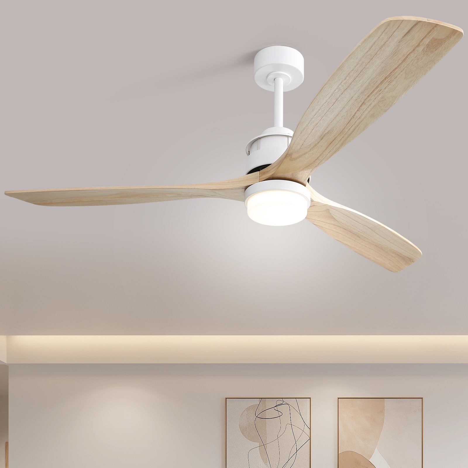 Sofucor LS-6005-WH-YM-60-W Ceiling-Fans - View #8